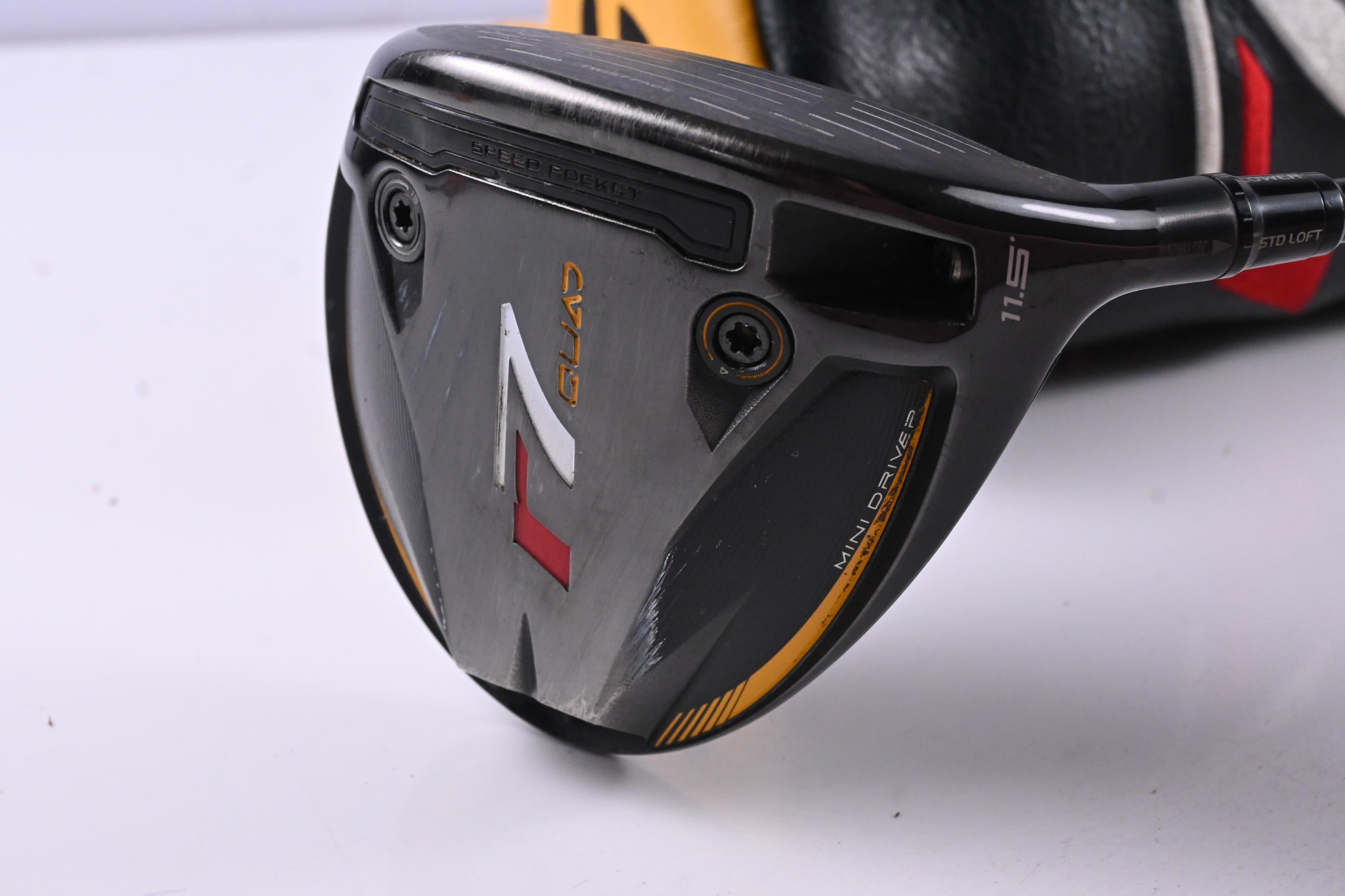 Taylormade R7 Quad Mini Driver / 11.5 Degree / Stiff Flex Fujikura Speeder 6