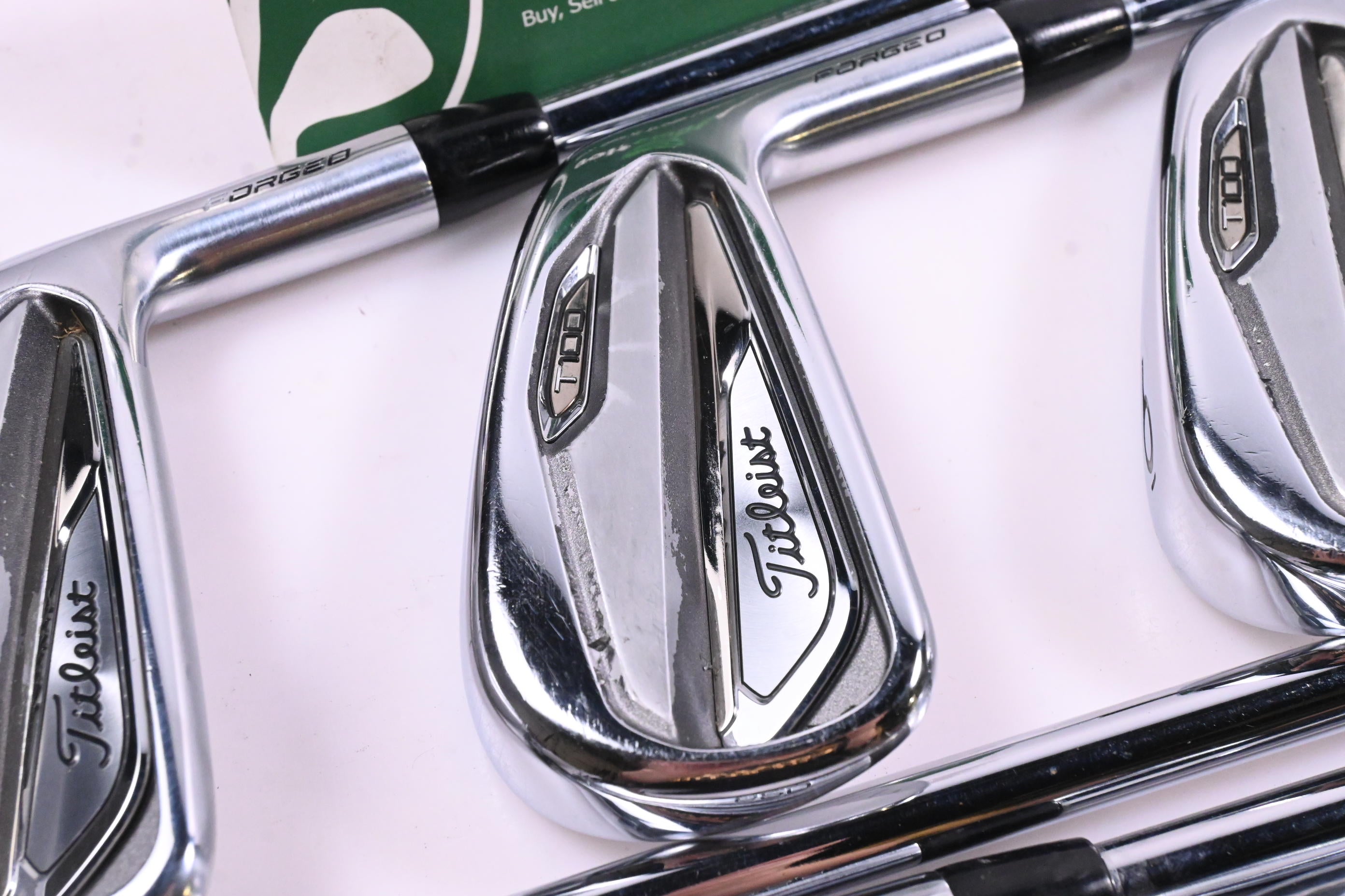 Titleist T100/MB 620 Irons / 4-PW / Stiff Flex Project X LZ 120 Shafts