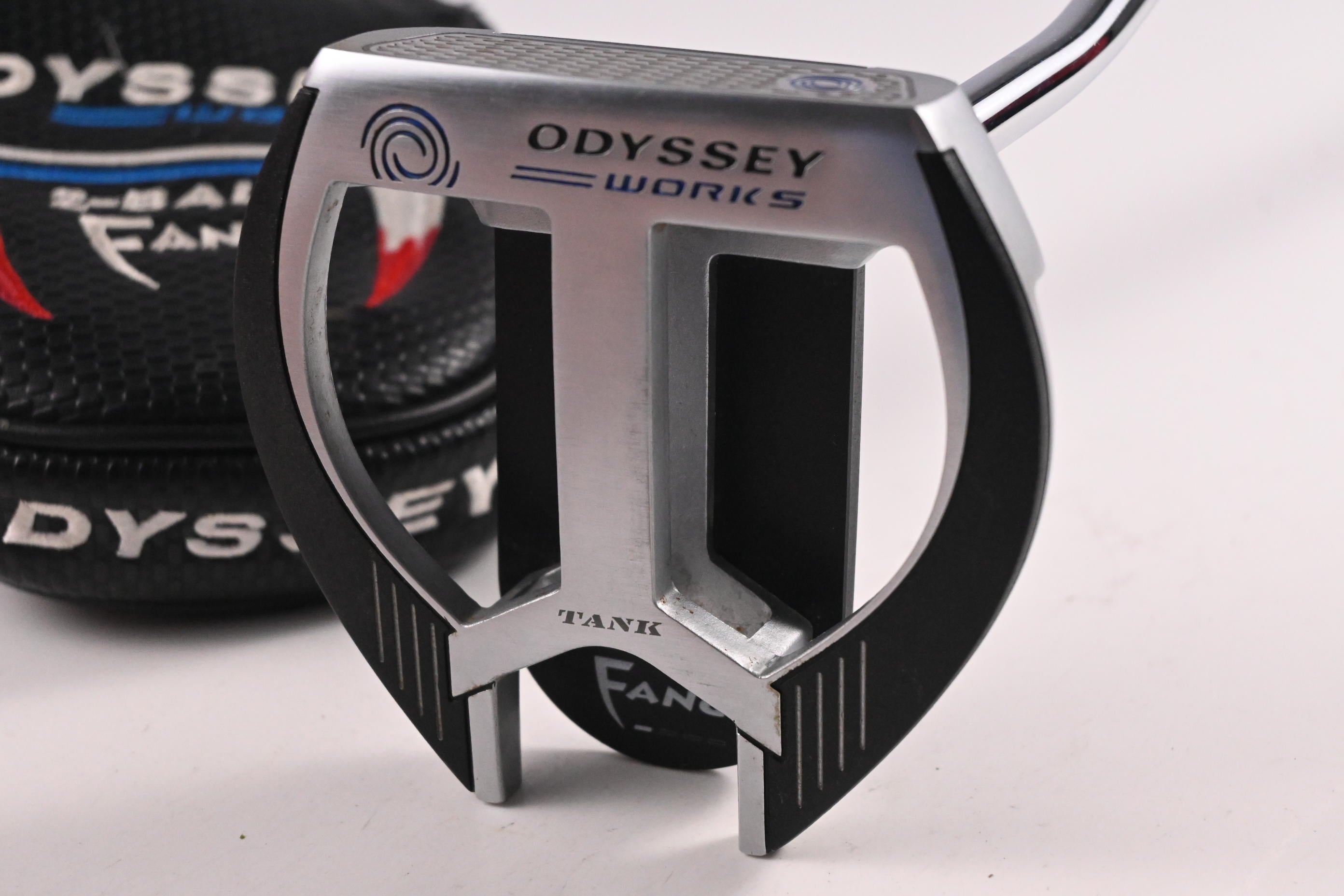 Odyssey Works Tank 2-Ball Fang Putter / 35.5 Inch