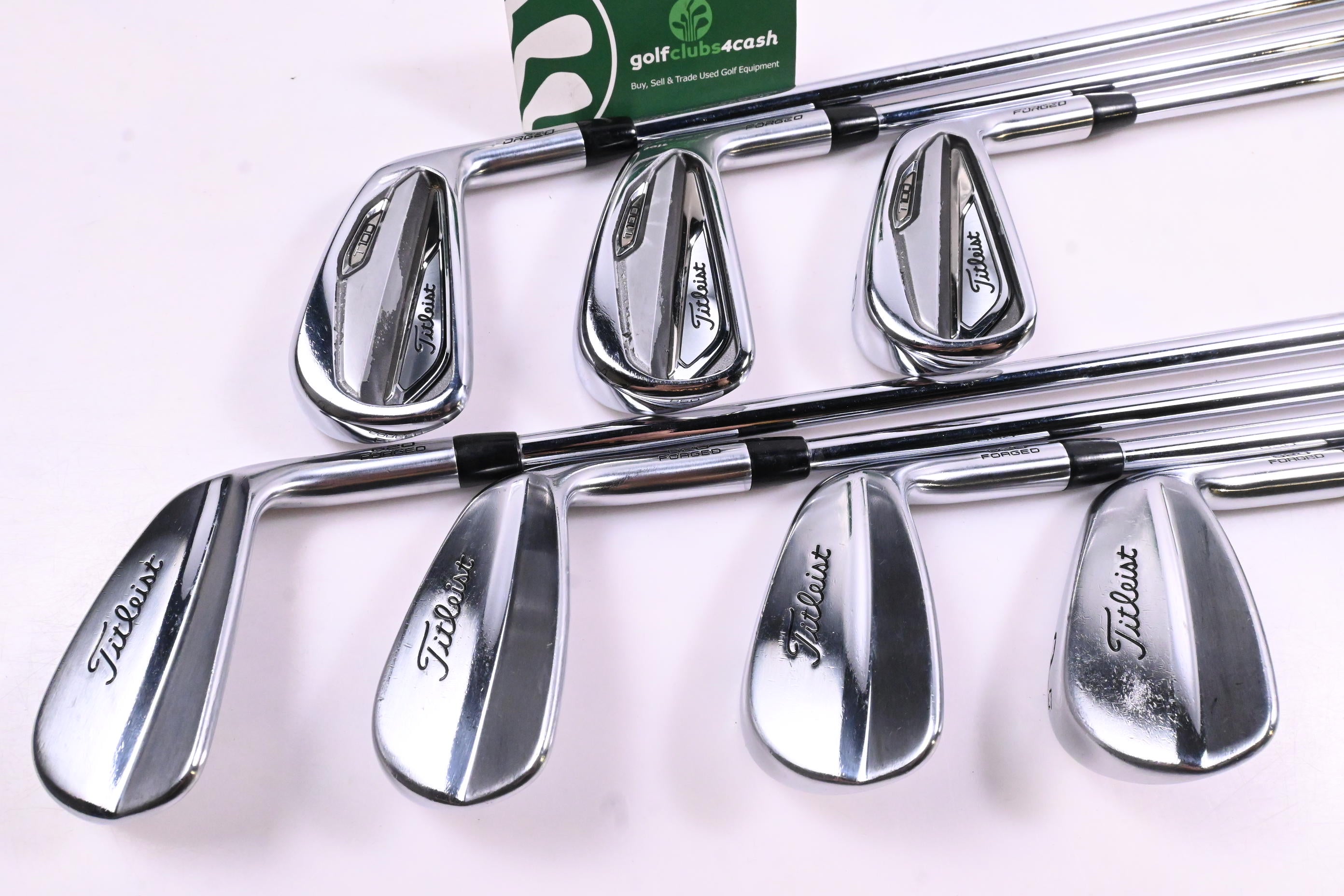 Titleist T100/MB 620 Irons / 4-PW / Stiff Flex Project X LZ 120 Shafts