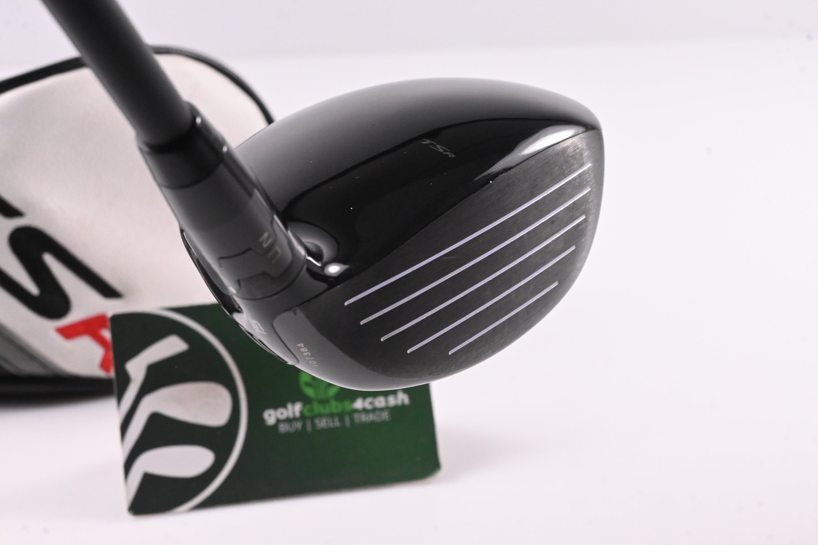 Left Hand Titleist TSR3 #3 Wood / 15 Degree / Regular Flex HZRDUS CB Red 60