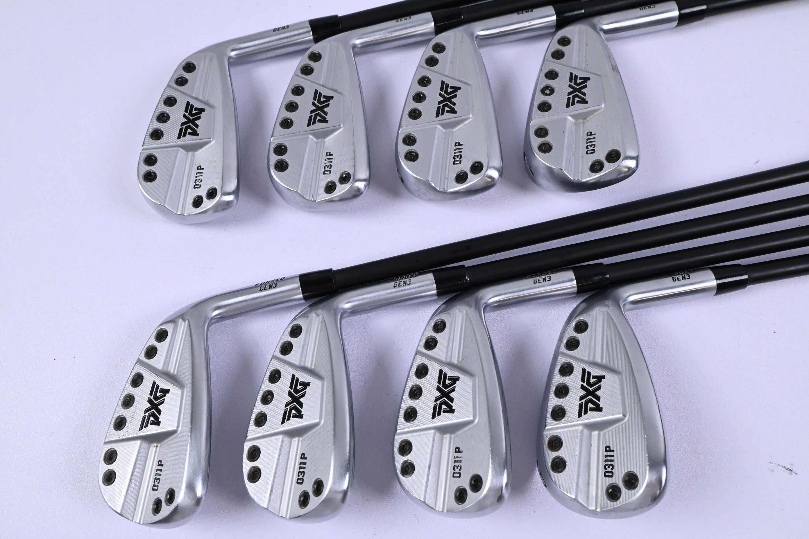 PXG 0311 P Gen3 Irons / 4-PW+GW / Regular Flex MMT 70 Shafts