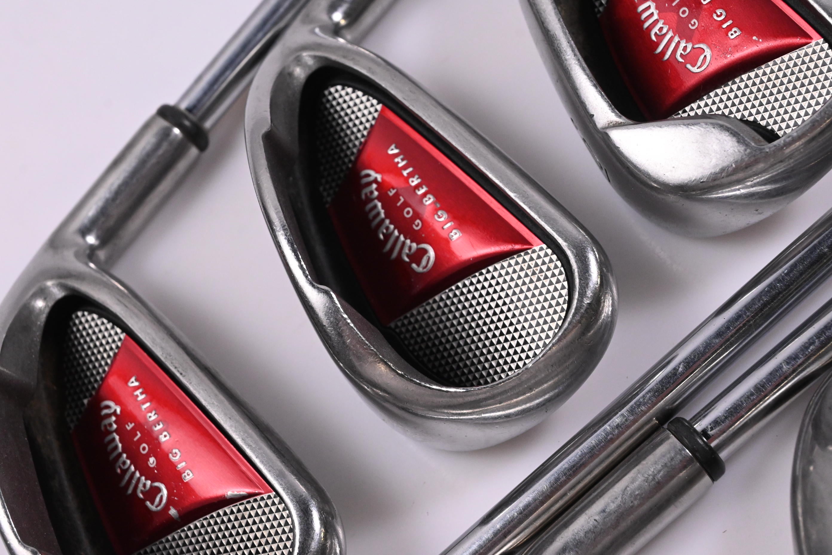 Callaway Big Bertha 2008 Irons / 4-PW+SW / UniFlex Callaway Shafts / No #8 Iron