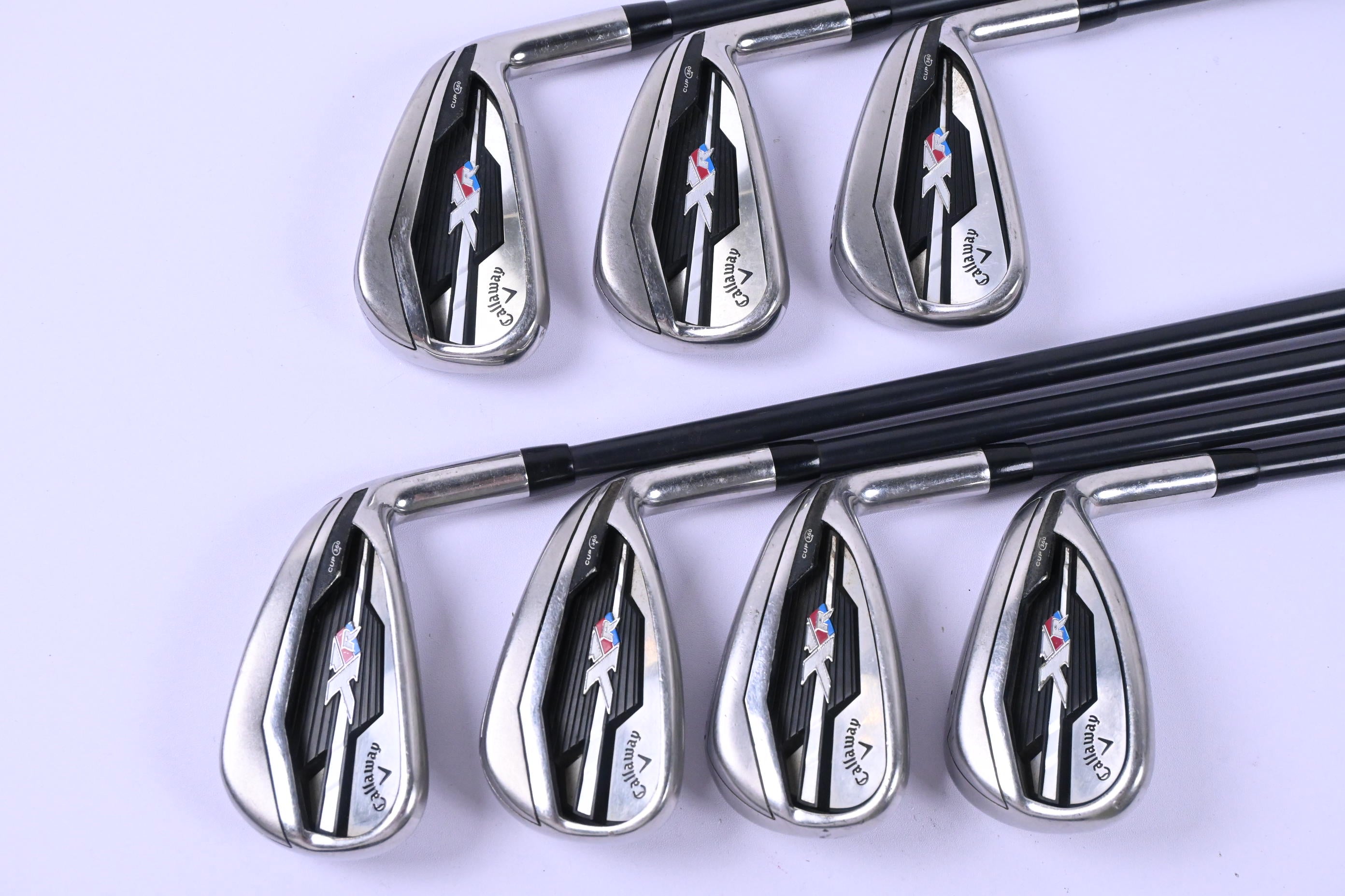 Callaway XR Irons / 4-PW / Senior Flex Project X San Diego 55 Shafts