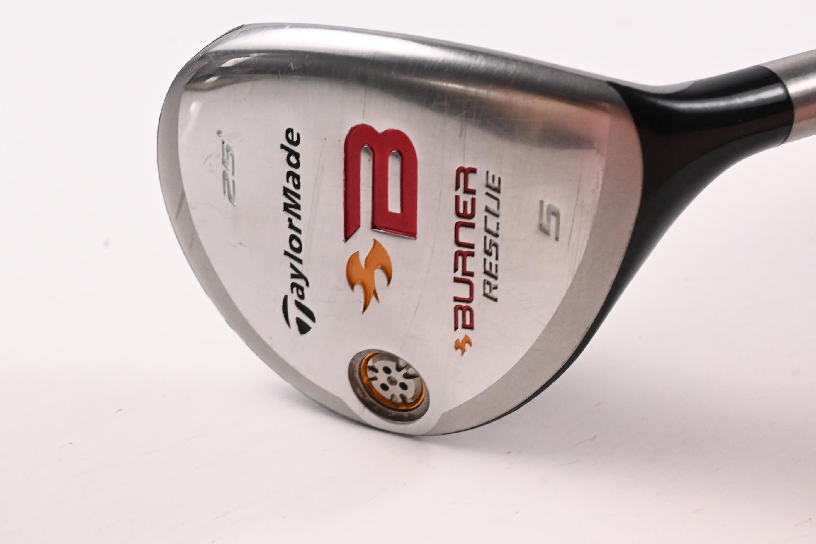 Taylormade Burner 2008 #5 Hybrid / 25 Degree / Regular Flex Reax 60 Shaft