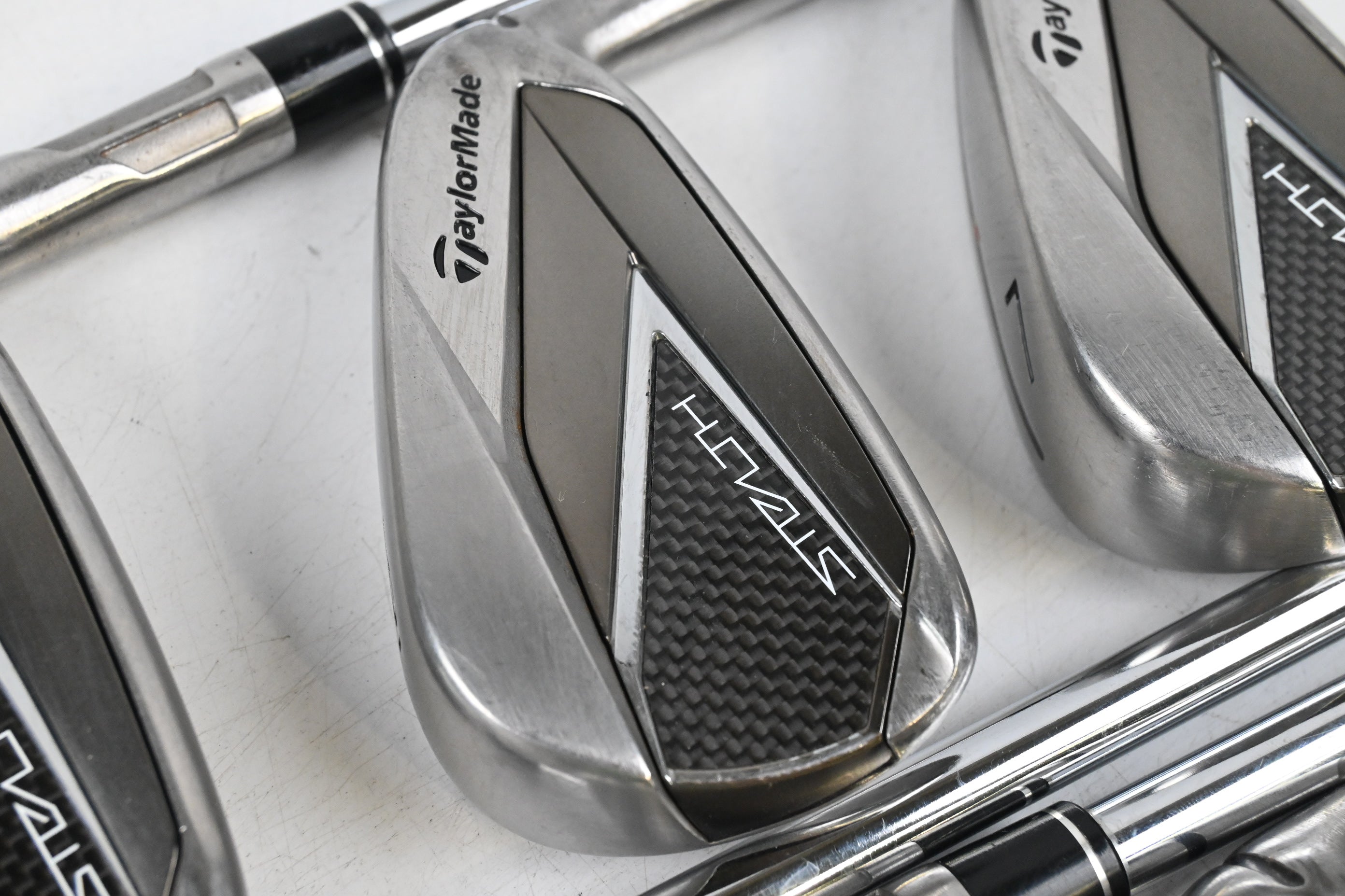Taylormade Stealth Irons / 5-PW+SW / Regular Flex KBS MAX MT 85 Steel Shafts