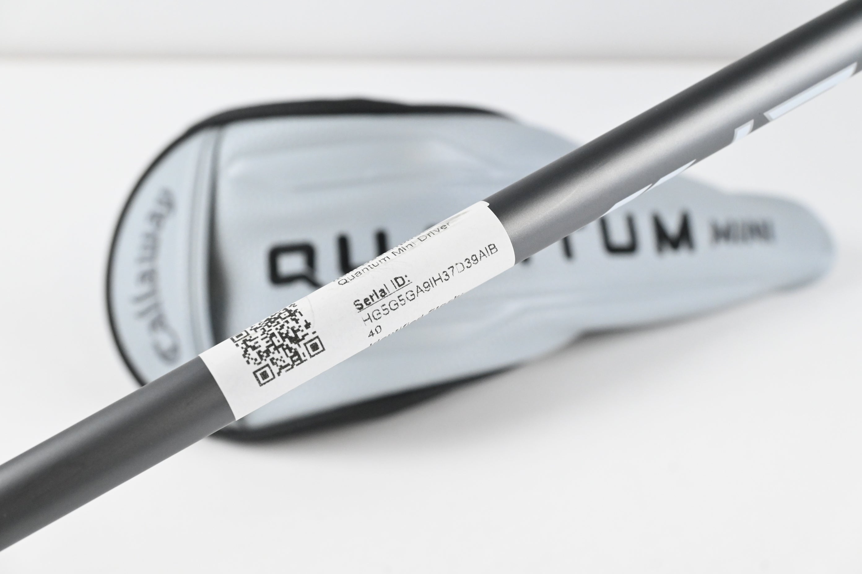 Callaway Quantum Mini Driver / 13.5 Degree / Stiff Flex Denali Frost Silver 60
