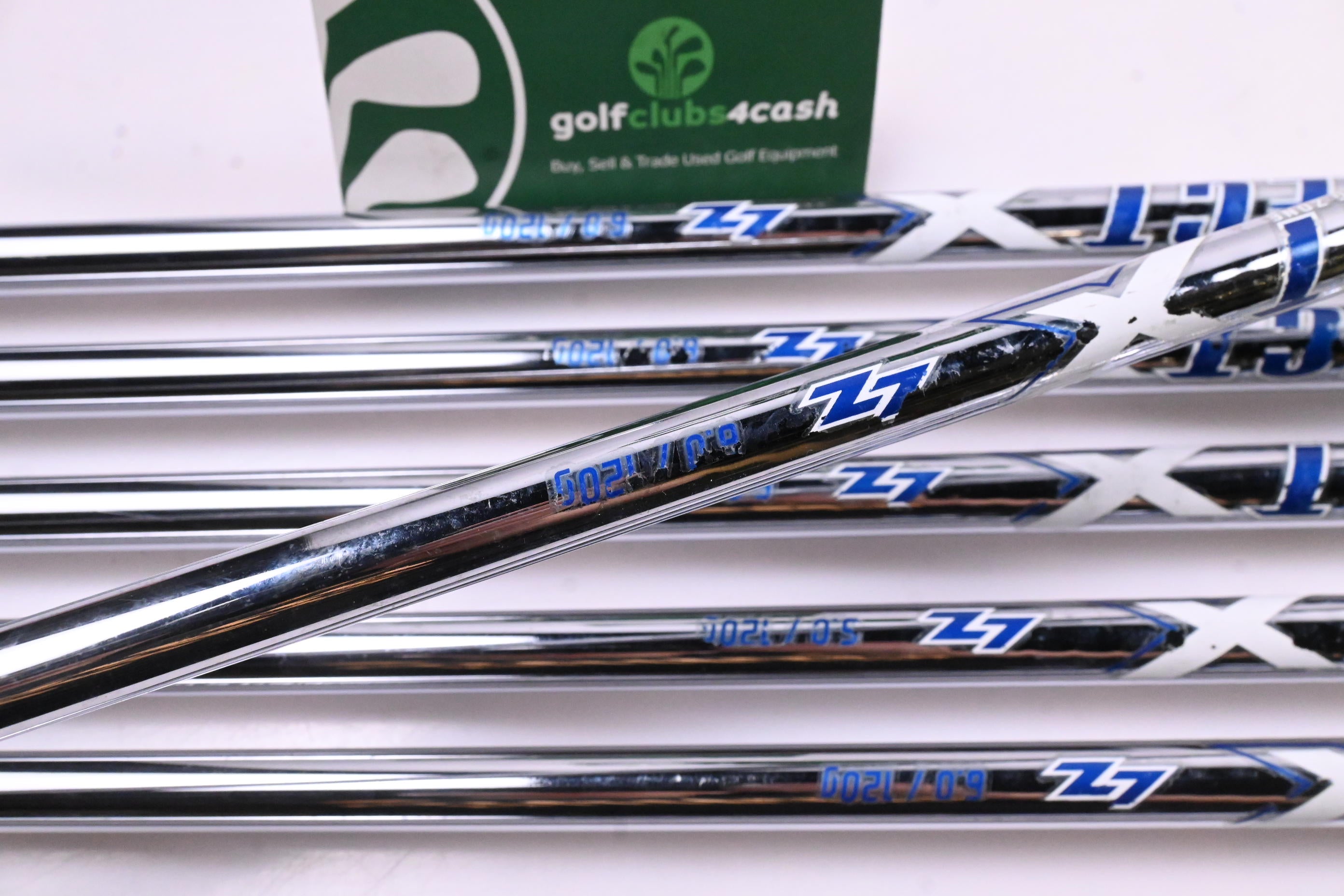 Titleist T100/MB 620 Irons / 4-PW / Stiff Flex Project X LZ 120 Shafts