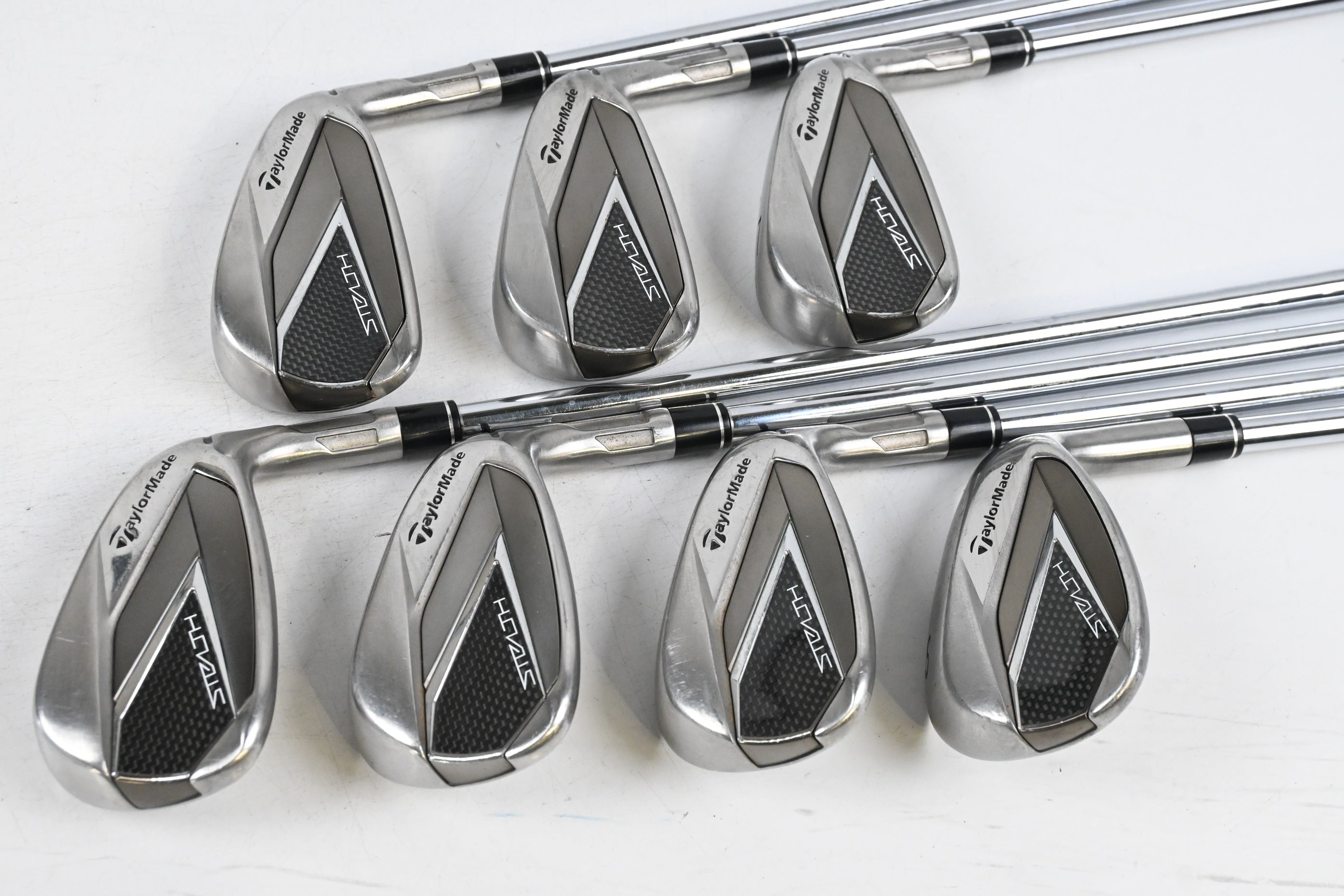 Taylormade Stealth Irons / 5-PW+SW / Regular Flex KBS MAX MT 85 Steel Shafts