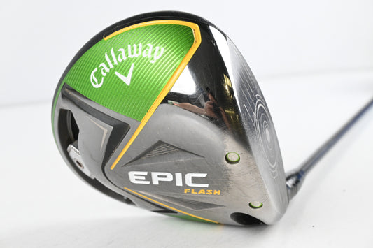 Callaway Epic Flash Driver / 10.5 Degree / Stiff Flex Evenflow Riptide 50 Shaft