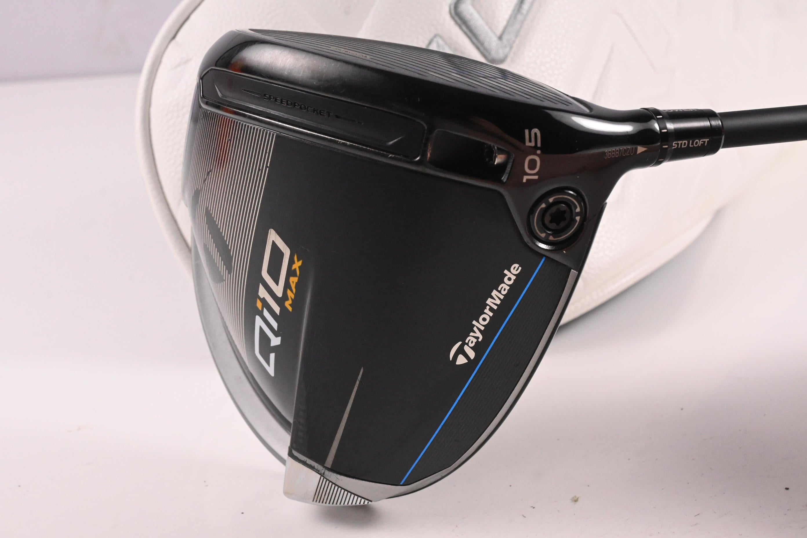 Taylormade Qi10 Max Driver / 10.5 Degree / Stiff Flex Kai'li Blue CB DarkWave 60