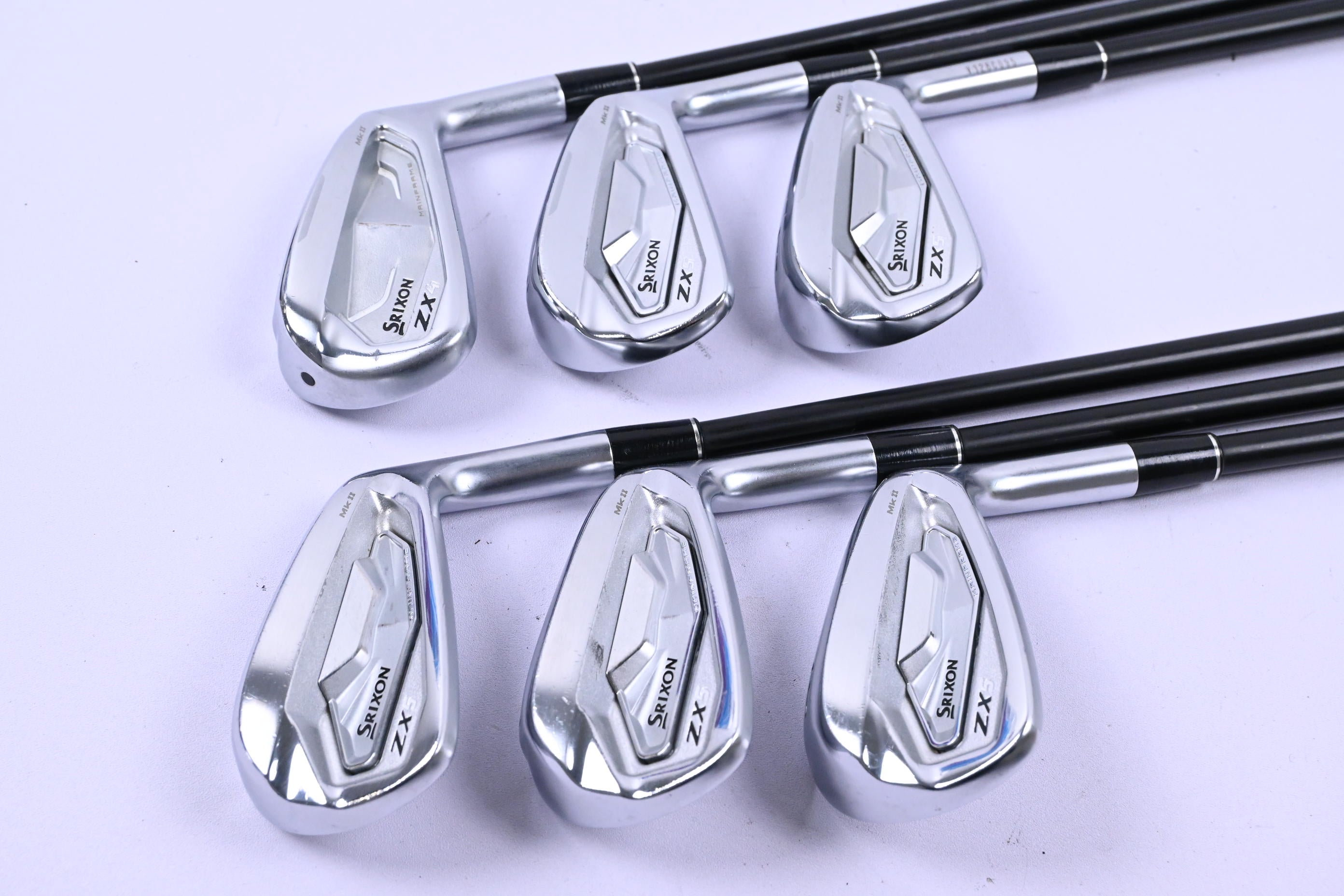 Srixon ZX4 MK II Irons 2023 / 5-PW / Senior Flex Project X Cypher 50 Shafts