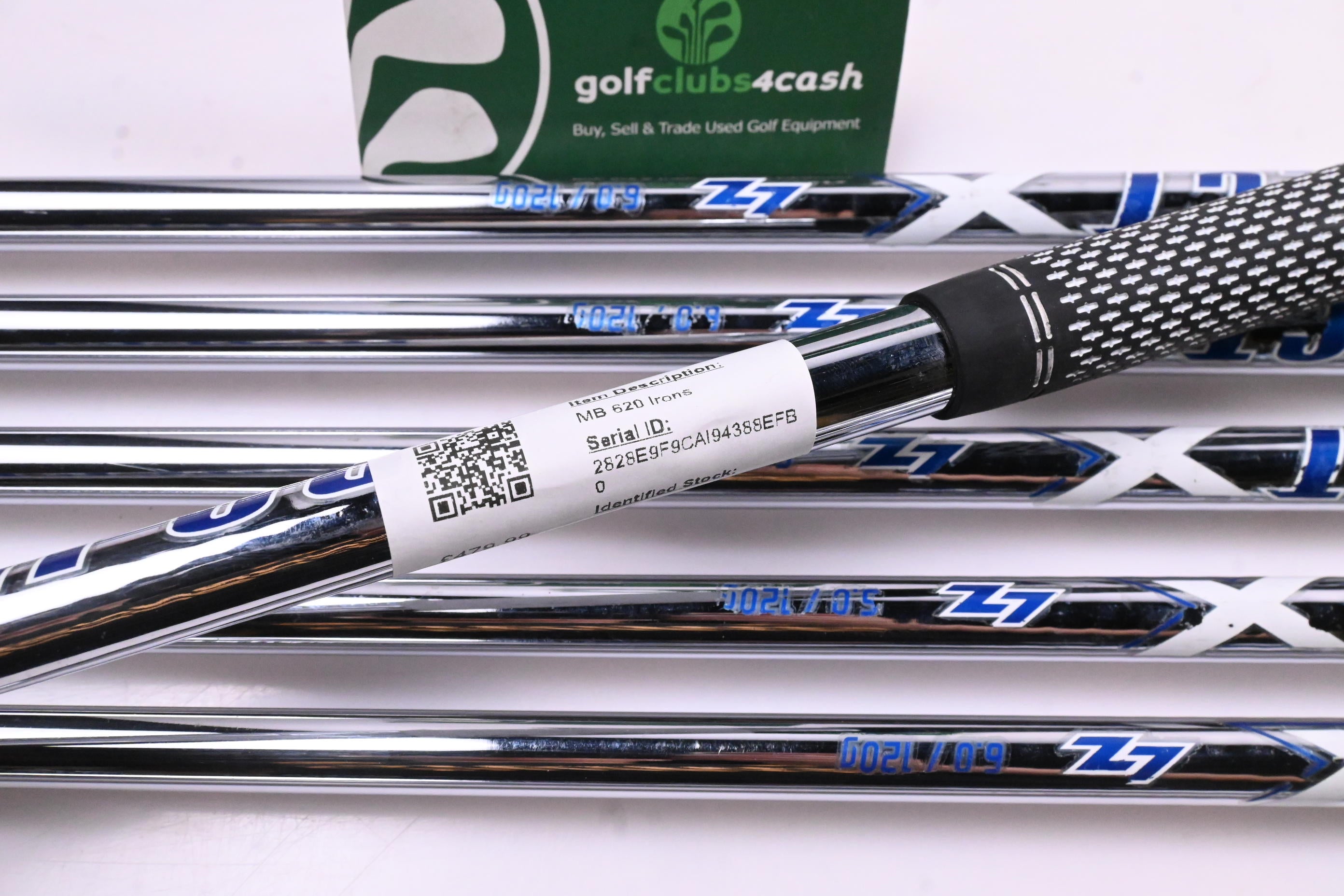 Titleist T100/MB 620 Irons / 4-PW / Stiff Flex Project X LZ 120 Shafts