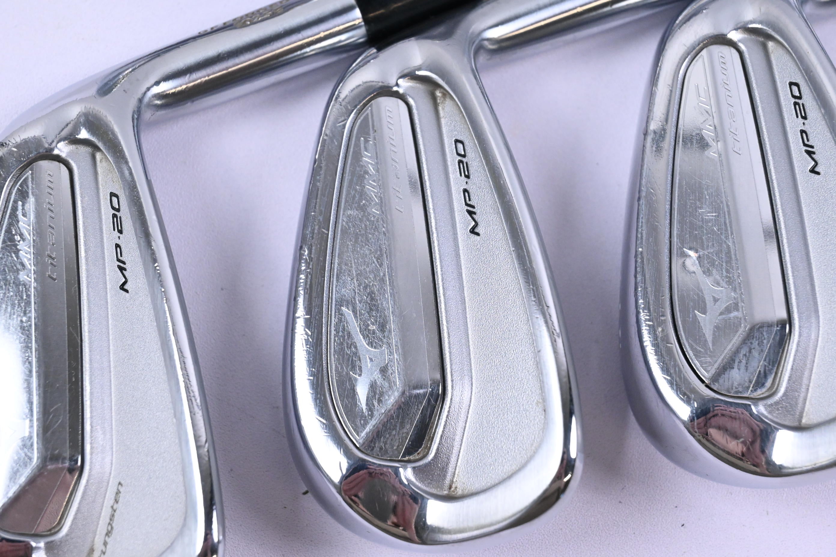 Mizuno MP-20 MMC Irons / 4-PW / Stiff Flex KBS $-Taper 120 Shafts