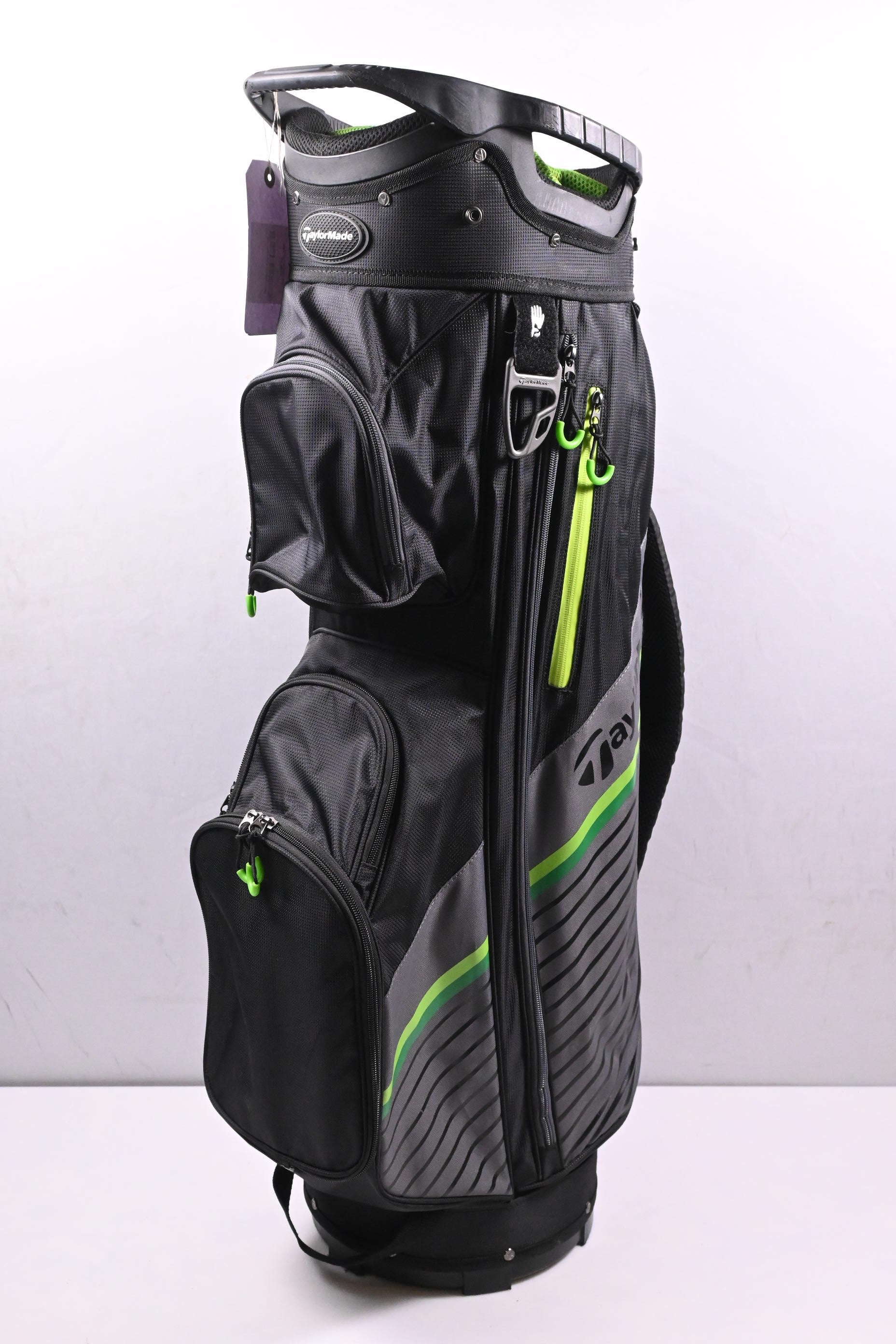 Taylormade Cart Bag / 14-Way Divider / Black, Grey, Green
