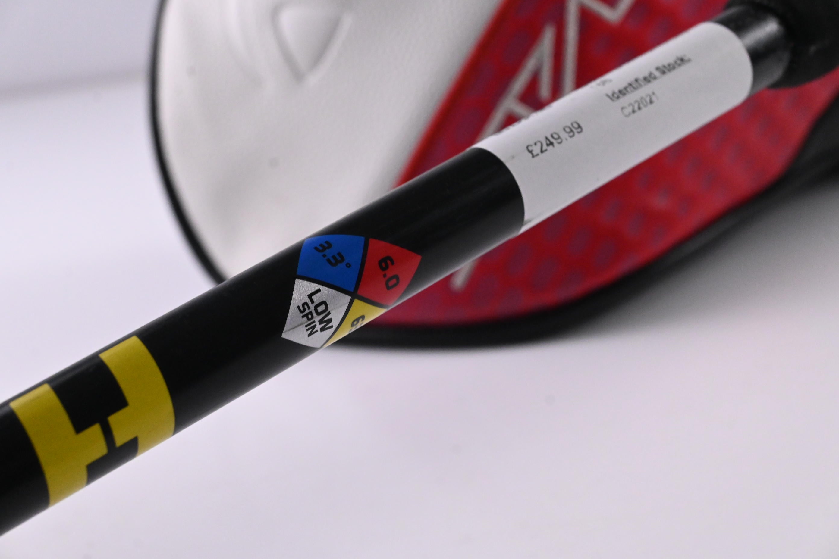 Taylormade Stealth 2 Driver / 9 Degree / Stiff Flex HZRDUS Yellow 63 Shaft