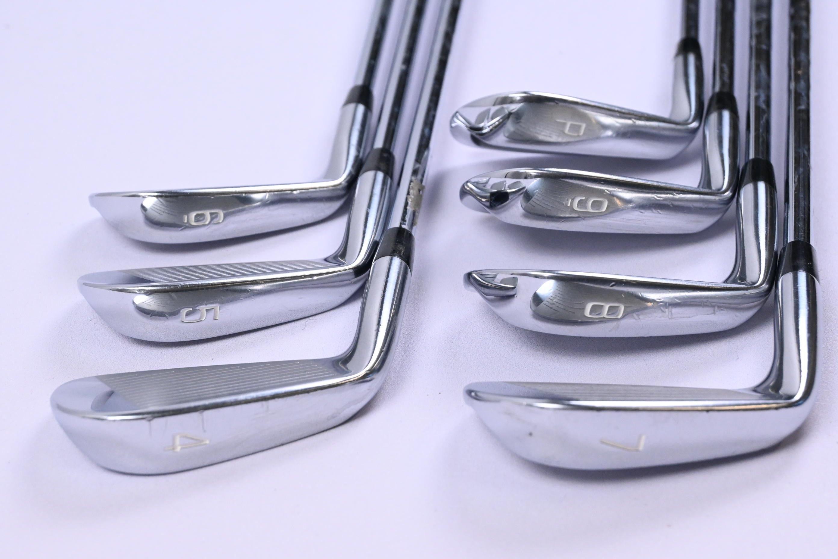 Mizuno MP-20 MMC Irons / 4-PW / Stiff Flex KBS $-Taper 120 Shafts