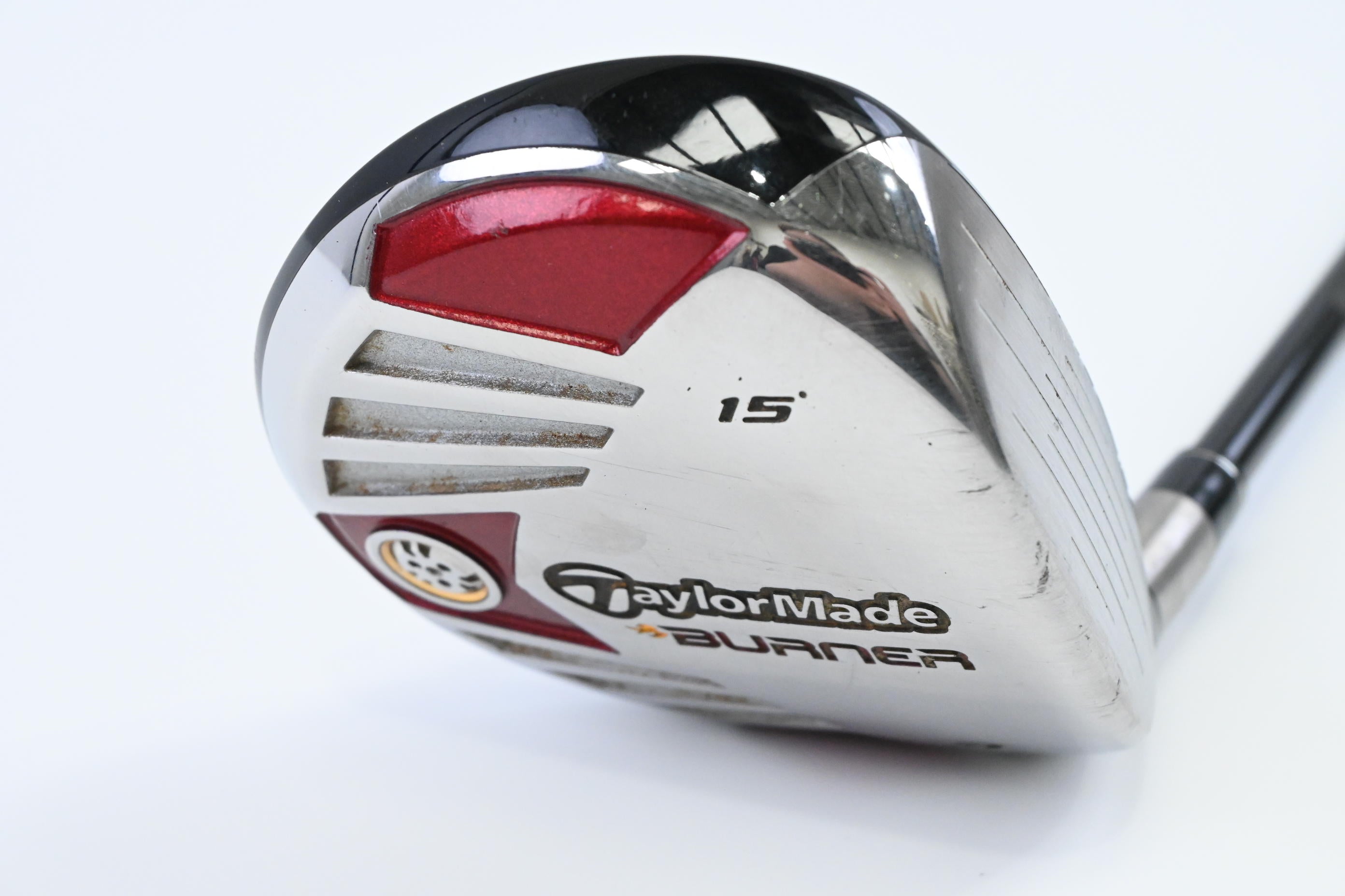 Taylormade Burner 2007 #3 Wood / 15 Degree / Stiff Flex Taylormade Reax 50 Shaft