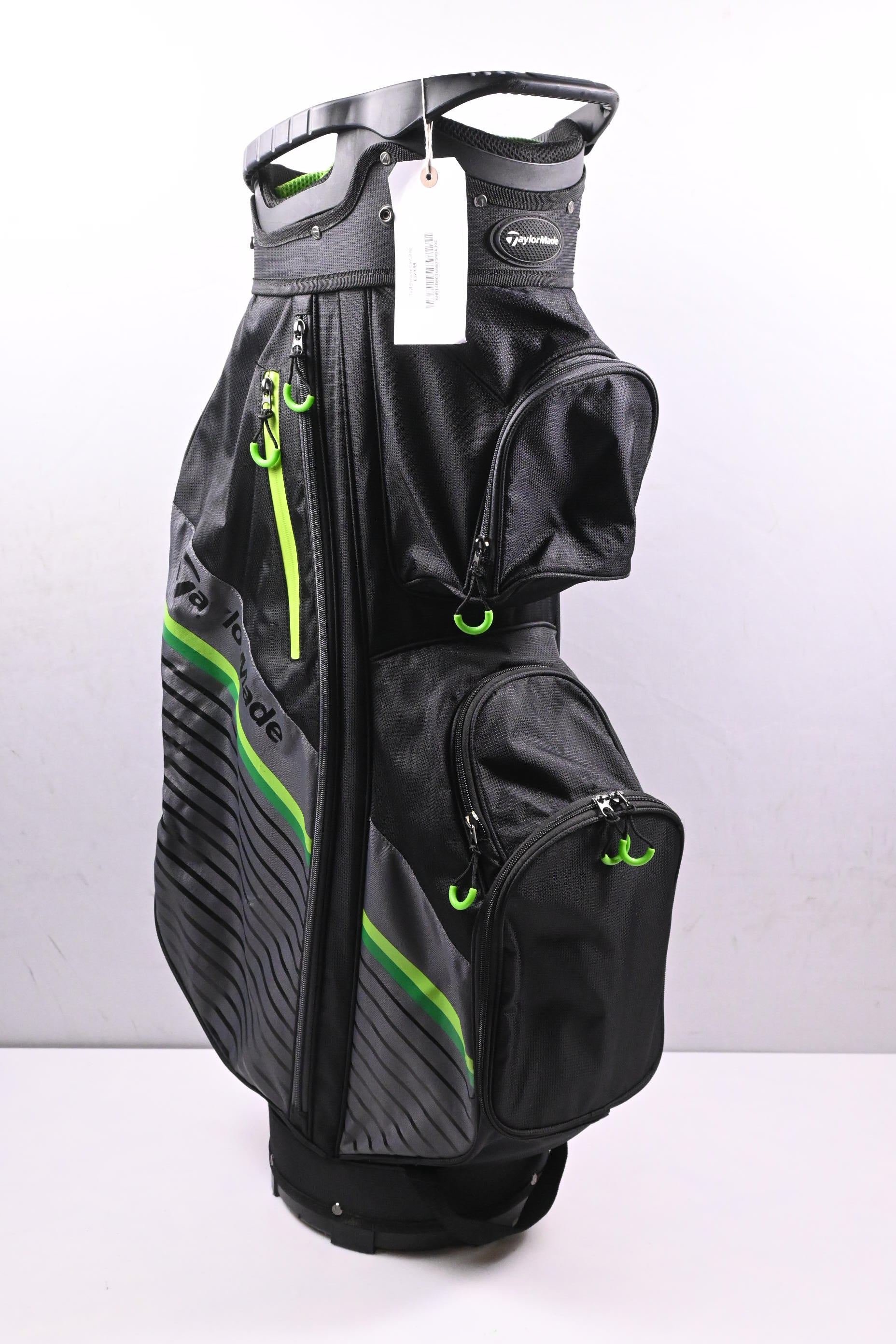 Taylormade Cart Bag / 14-Way Divider / Black, Grey, Green
