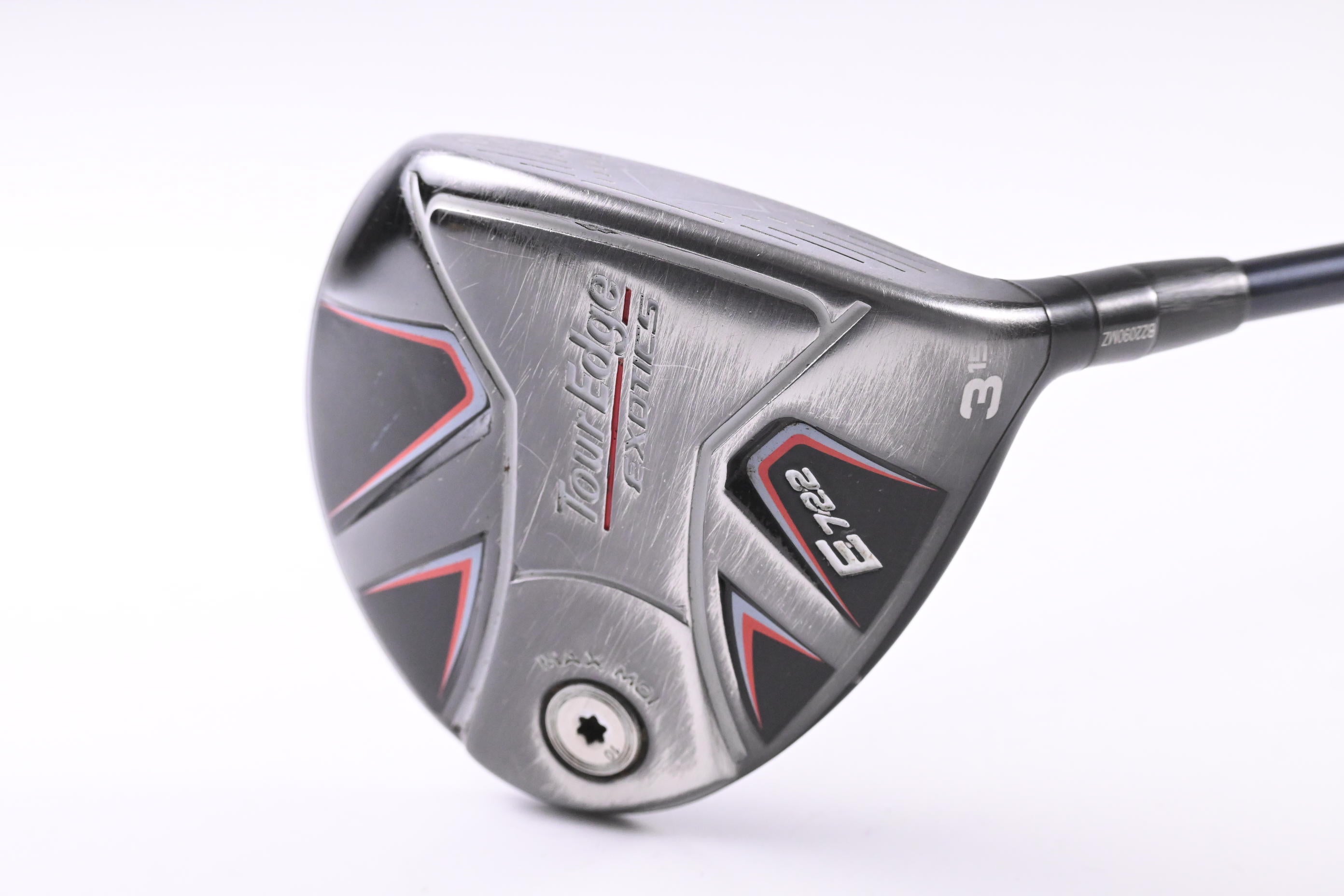 Tour Edge Exotics E722 #3 Wood / 15 Degree / Stiff Flex Ventus Blue 6 Shaft
