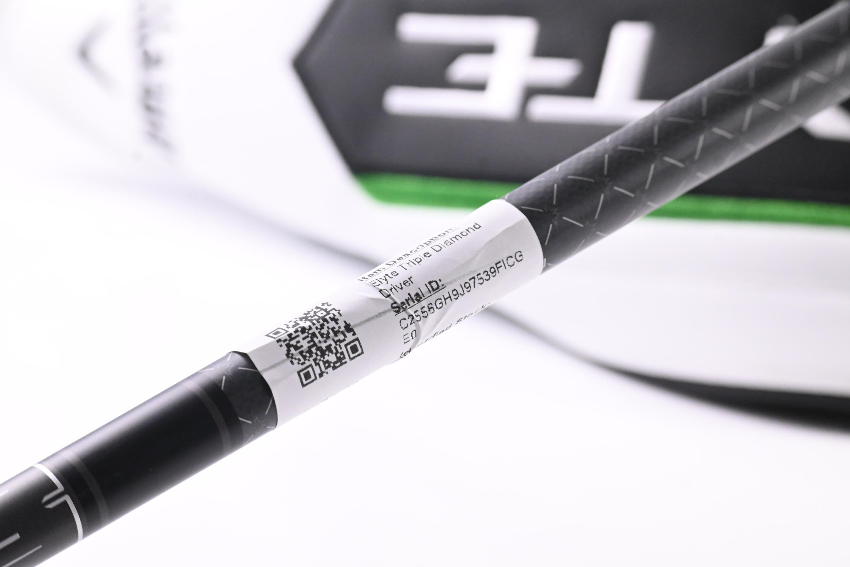 Callaway Elyte Triple Diamond Driver / 9 Degree / Stiff Flex Tensei 1K Black 65
