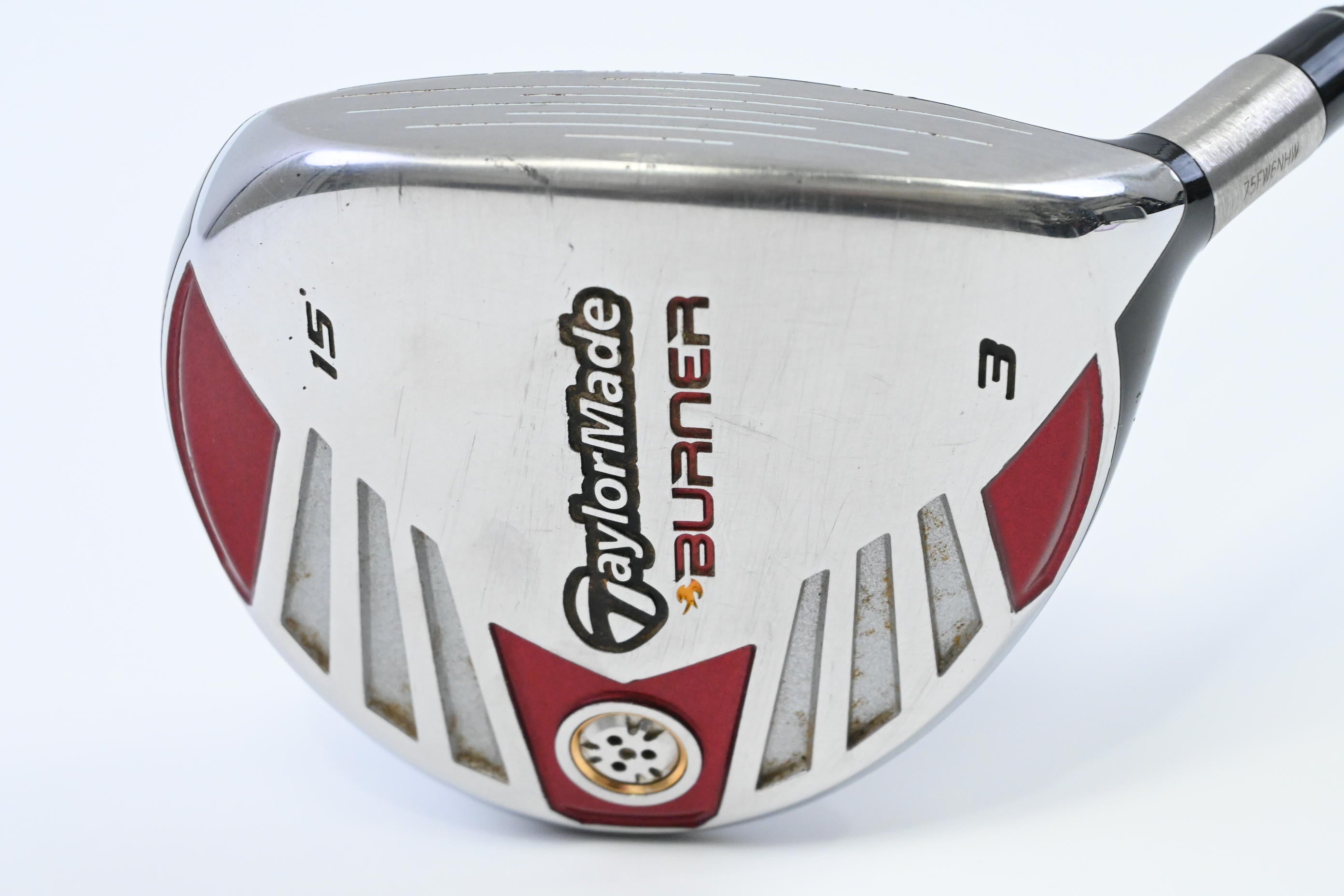 Taylormade Burner 2007 #3 Wood / 15 Degree / Stiff Flex Taylormade Reax 50 Shaft