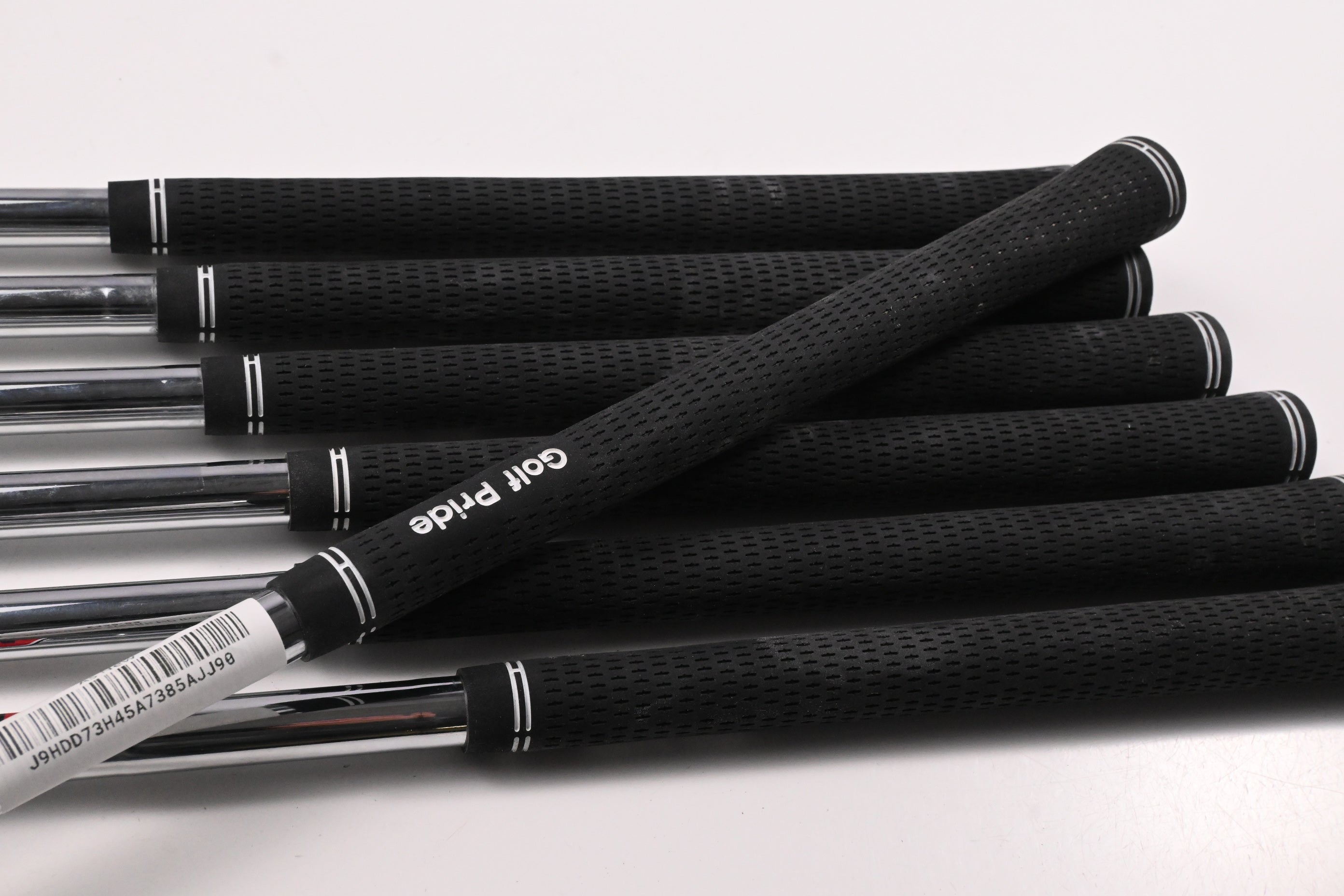 Left Hand Taylormade Stealth HD Irons / 5-PW+GW / Stiff Flex KBS Tour 120 Shafts