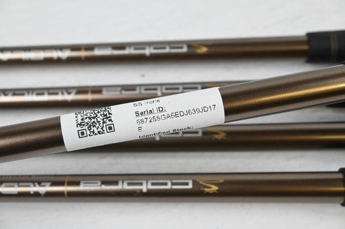 Cobra SS Irons / 7-PW+SW / Senior Flex Aldila HM Tour 70 Shafts