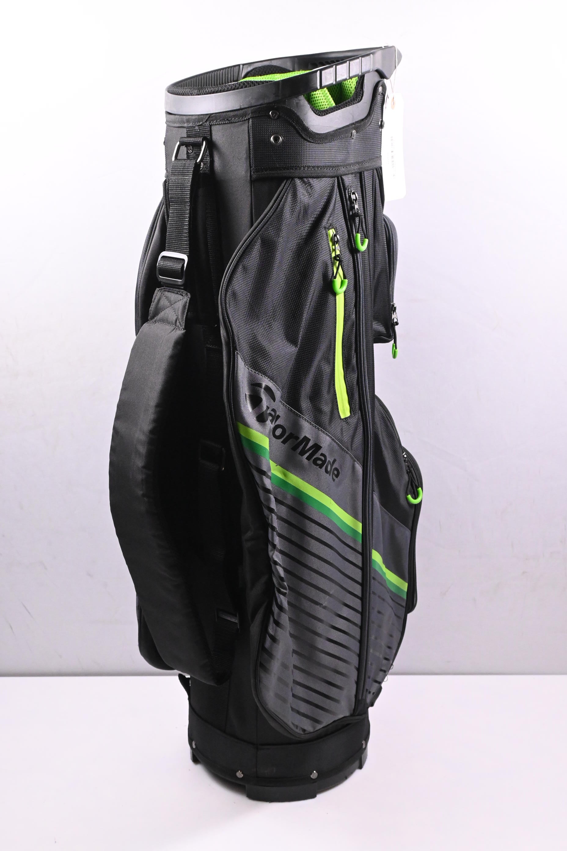 Taylormade Cart Bag / 14-Way Divider / Black, Grey, Green