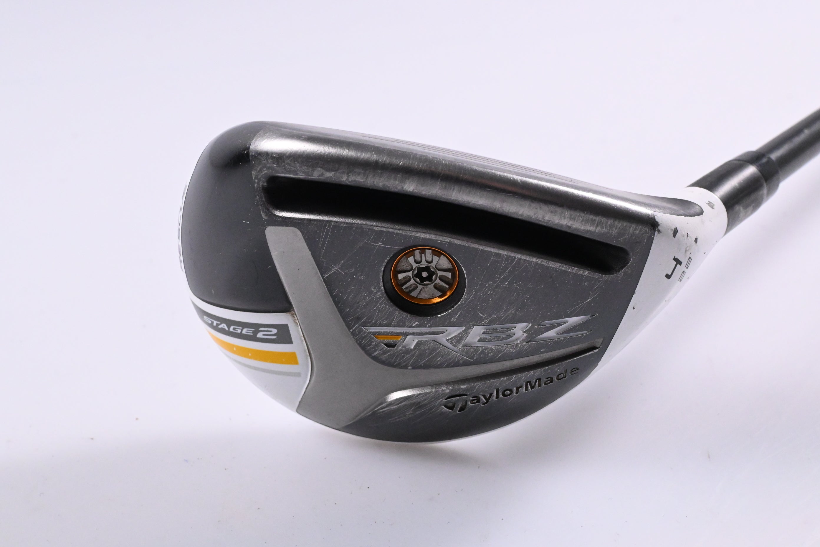 Taylormade RBZ Stage 2 #4 Hybrid / 22 Degree / Regular Flex RocketFuel 65 Shaft