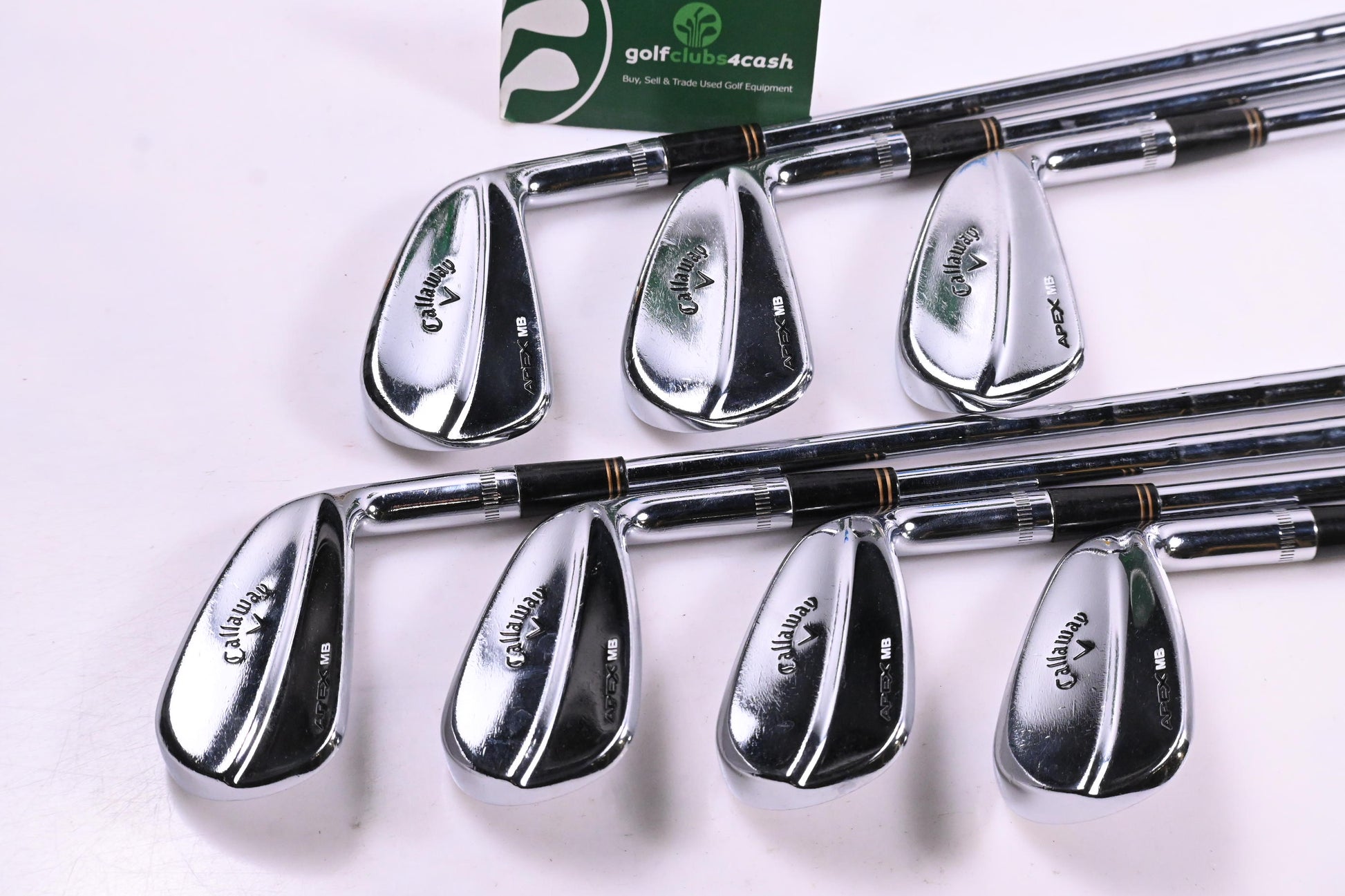 Callaway Apex MB 2018 Irons / 4-PW / Black / Stiff Flex N.S.Pro Modus3 Tour 130