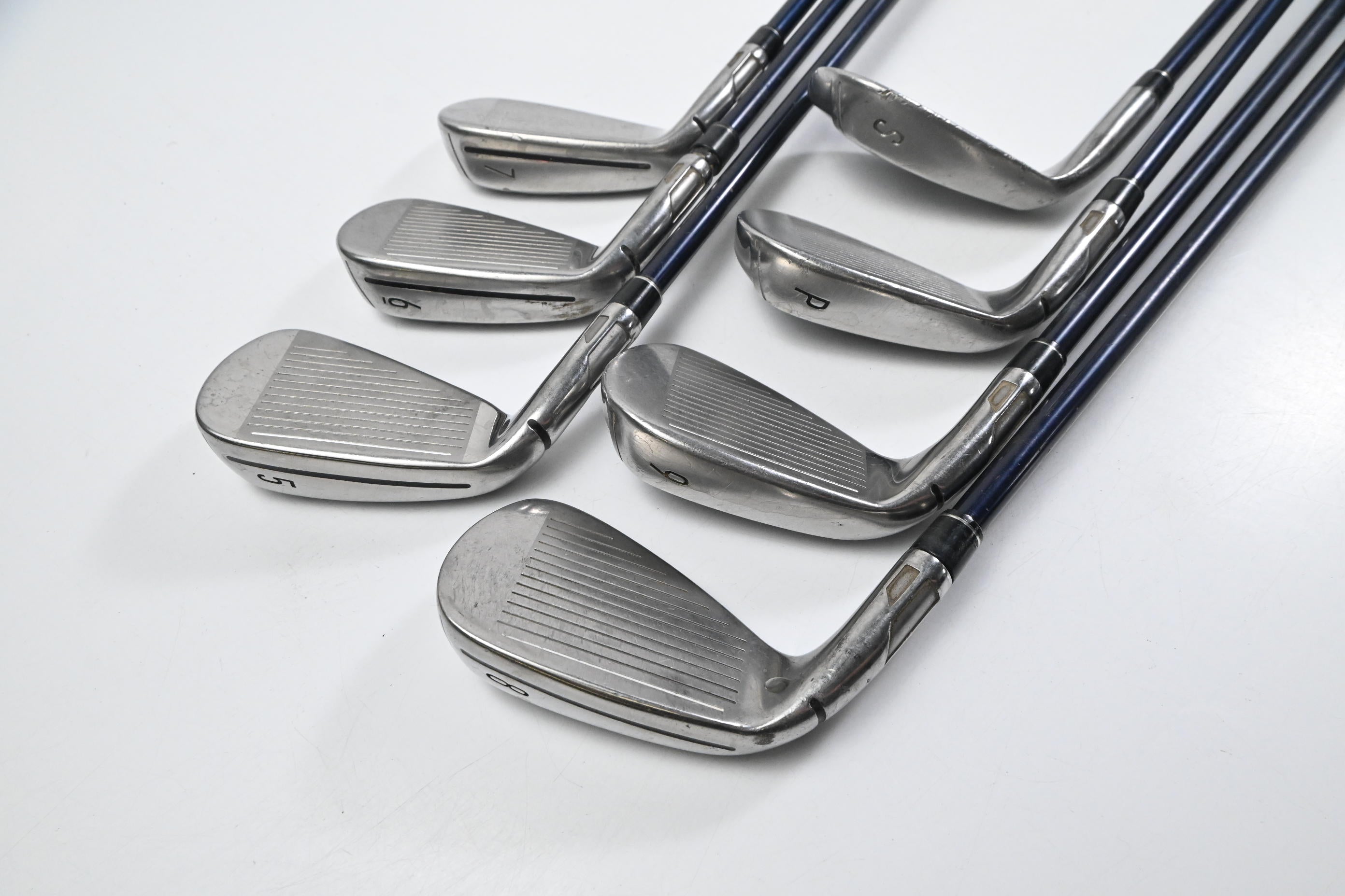 Taylormade SIM Max OS Irons / 5-PW+SW / Regular Flex Ventus Blue 6 Shafts