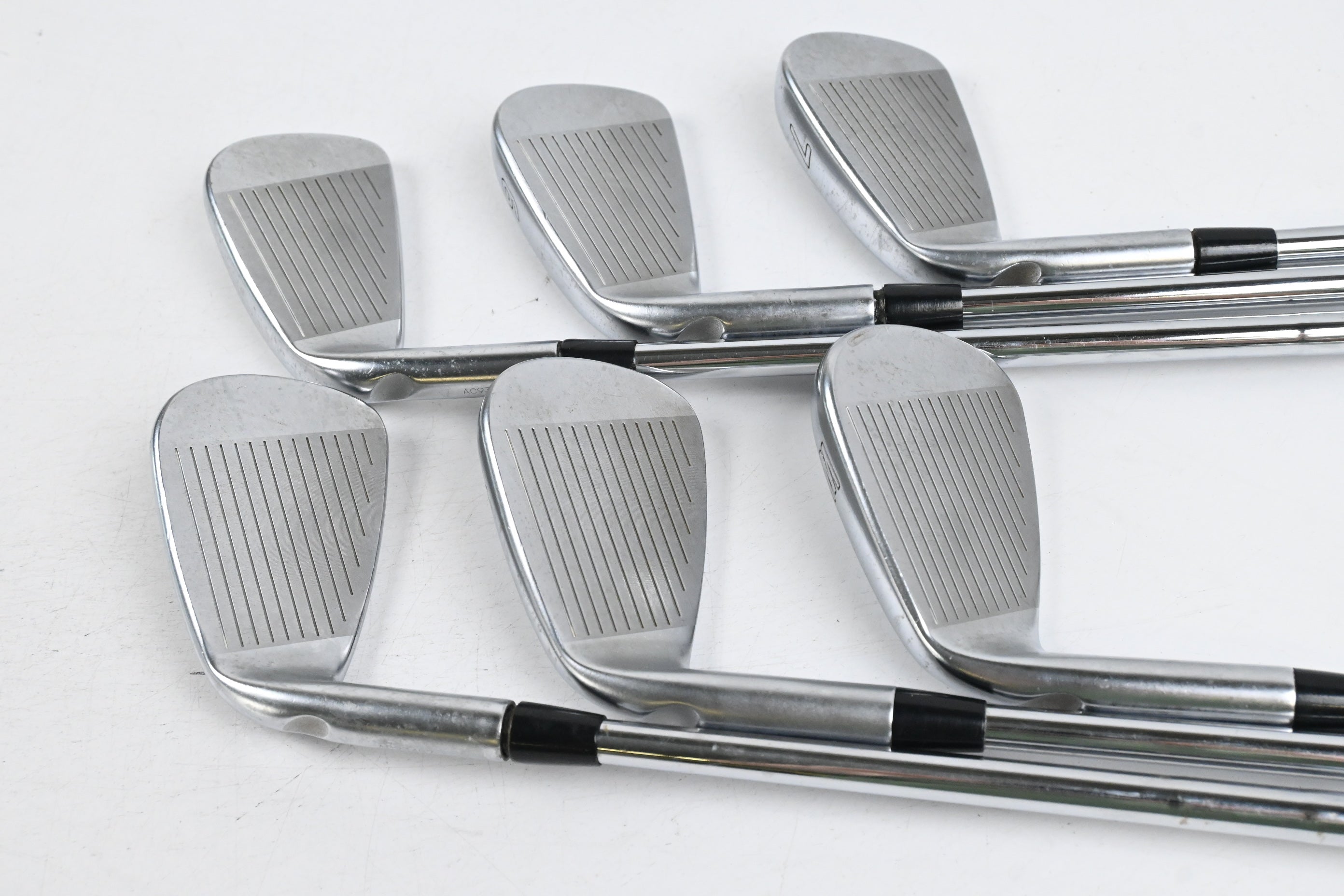 Ping i210 Irons / 5-PW / Black Dot / Stiff Flex KBS Tour 120 Steel Shafts