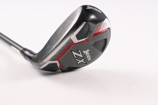 Left Hand Srixon ZX #3 Hybrid / 19 Degree / X-Flex Hzrdus Smoke Black 80 Shaft