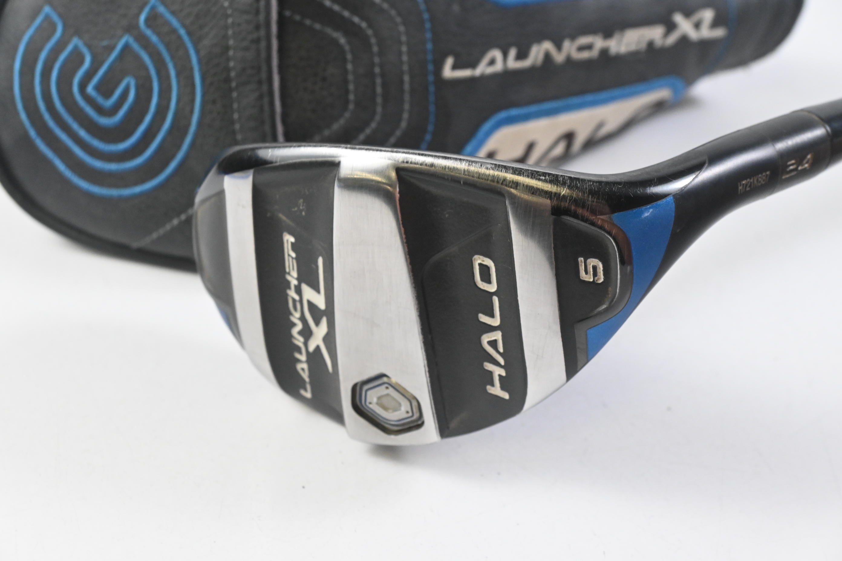 Ladies Cleveland Halo XL #5 Hybrid / 24 Degree / Ladies Flex Cypher 40 Shaft