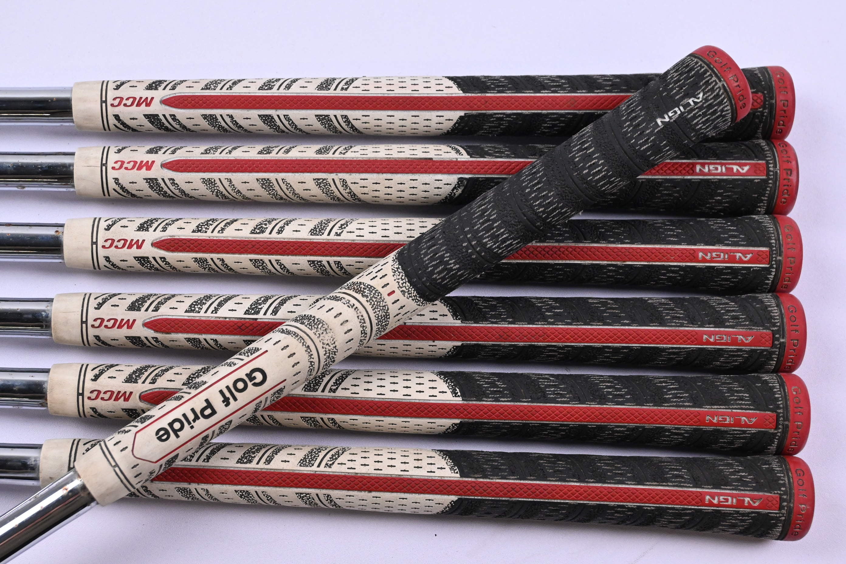 Mizuno MP-20 MMC Irons / 4-PW / Stiff Flex KBS $-Taper 120 Shafts