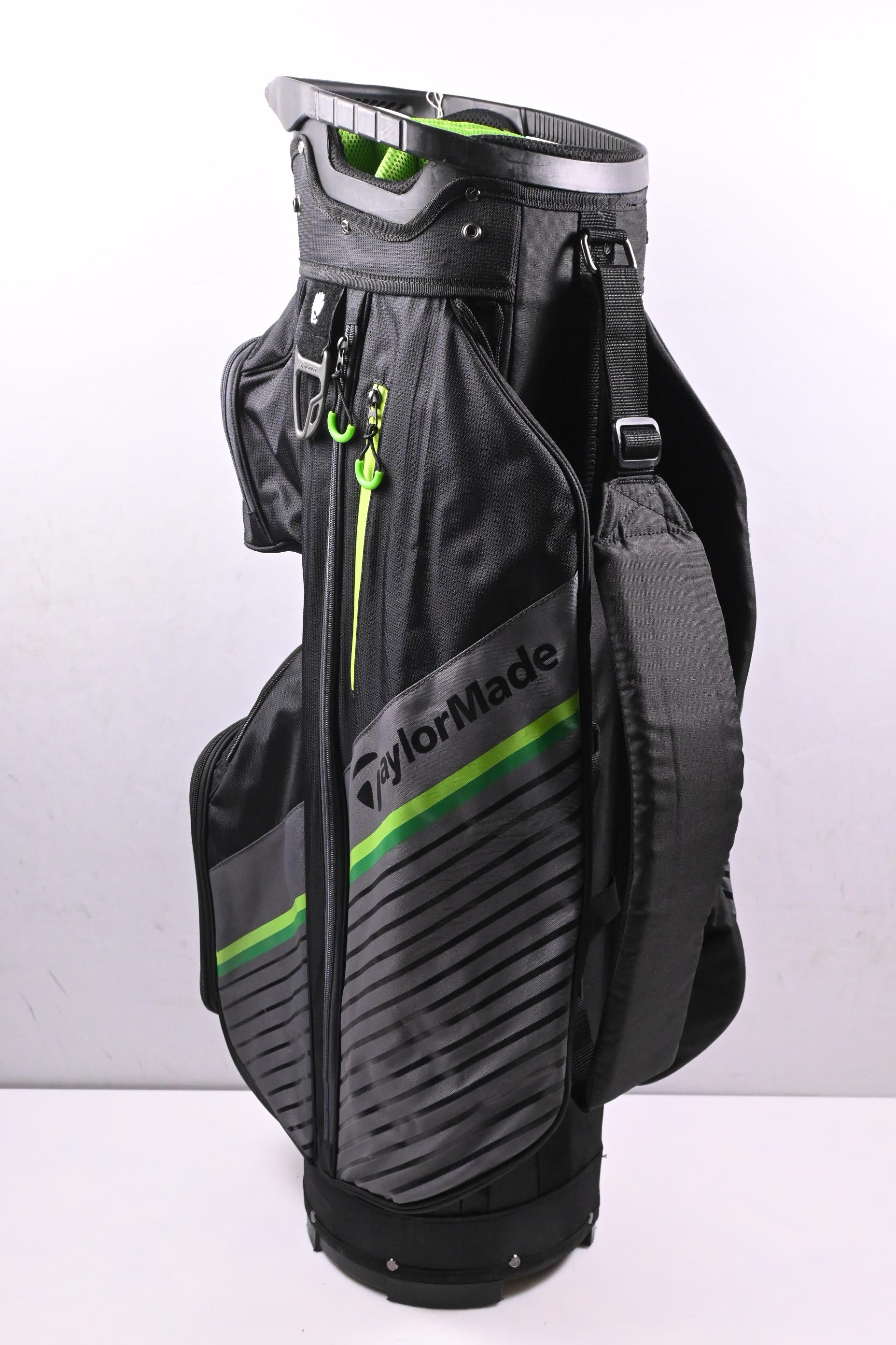 Taylormade Cart Bag / 14-Way Divider / Black, Grey, Green