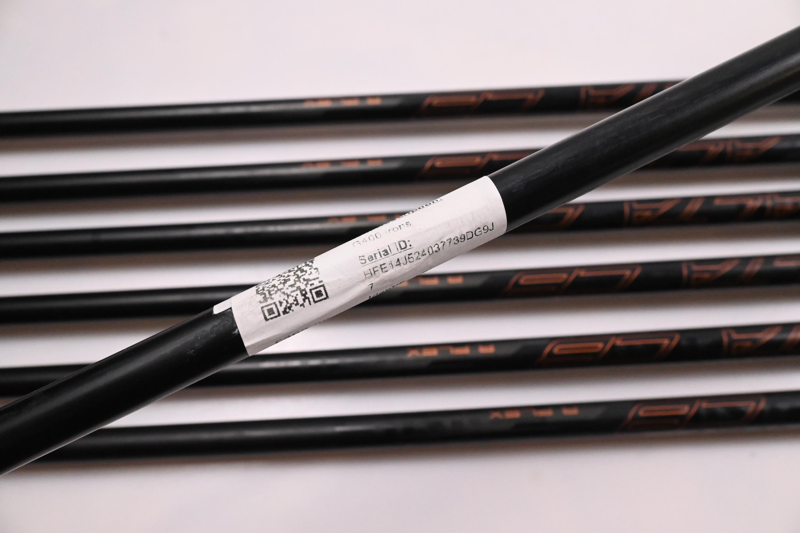 Ping G400 Irons / 5-PW+GW / Green Dot / Regular Flex Ping Alta CB Shafts