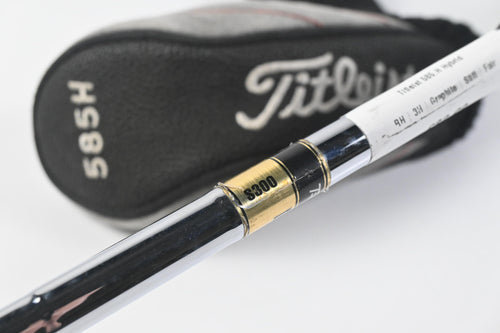 Titleist 585.H #3 Hybrid / 19 Degree / Stiff Flex Dynamic Gold S300 Shaft