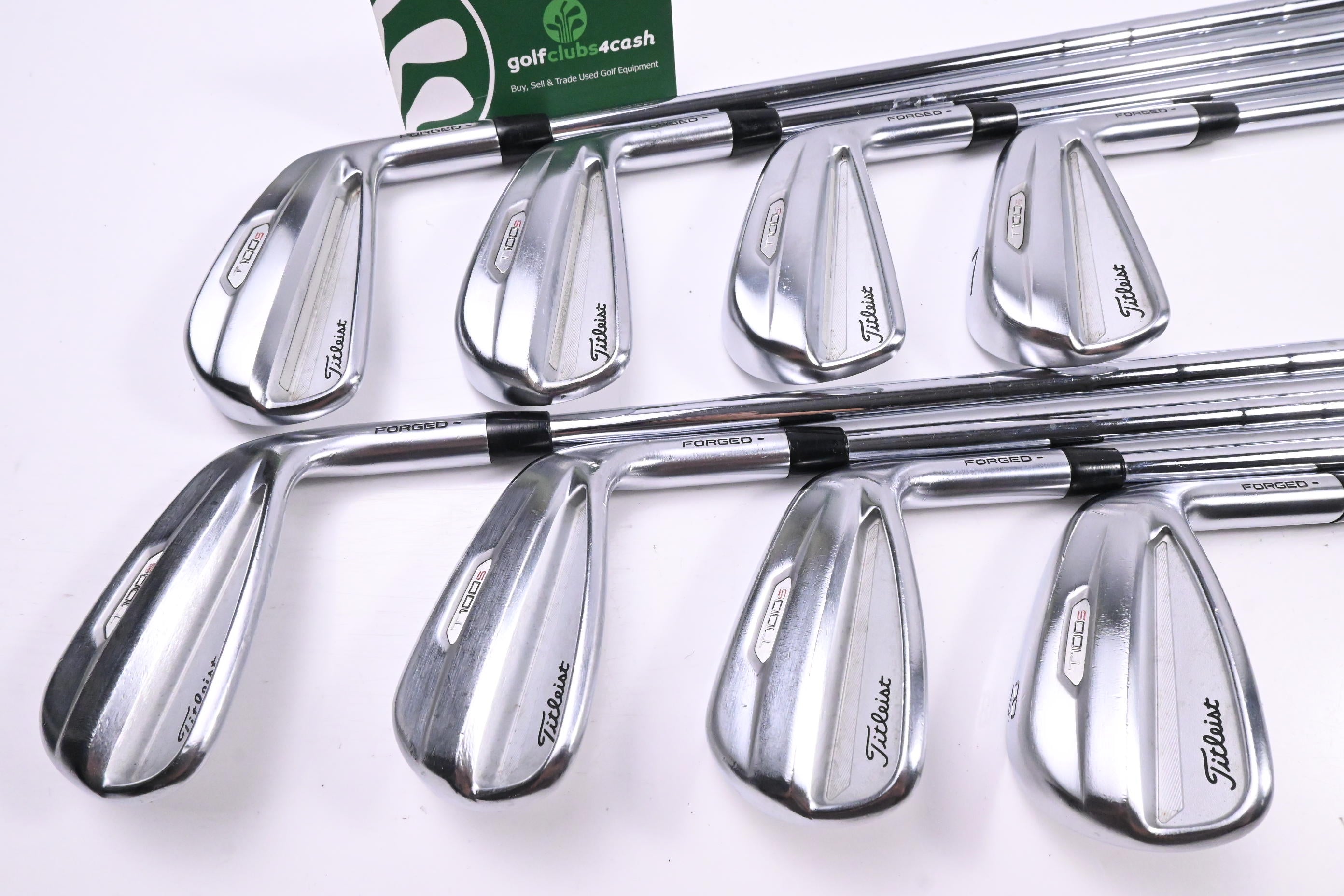 Titleist T100.S 2021 Irons / 4-PW+GW / Regular Flex KBS Tour Shafts