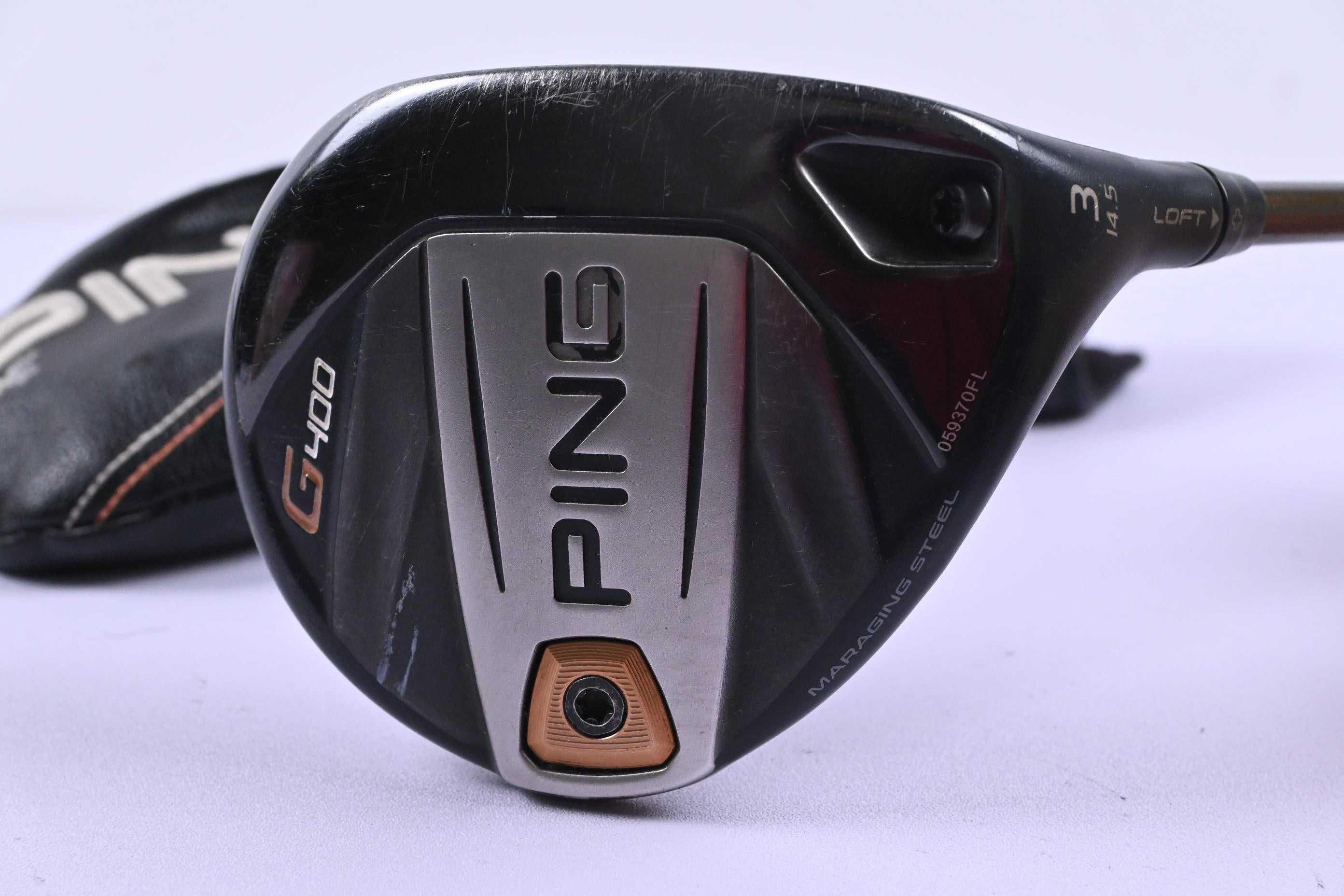 Ping G400 #3 Wood / 14.5 Degree / Regular Flex Ping Alta CB 65 Shaft
