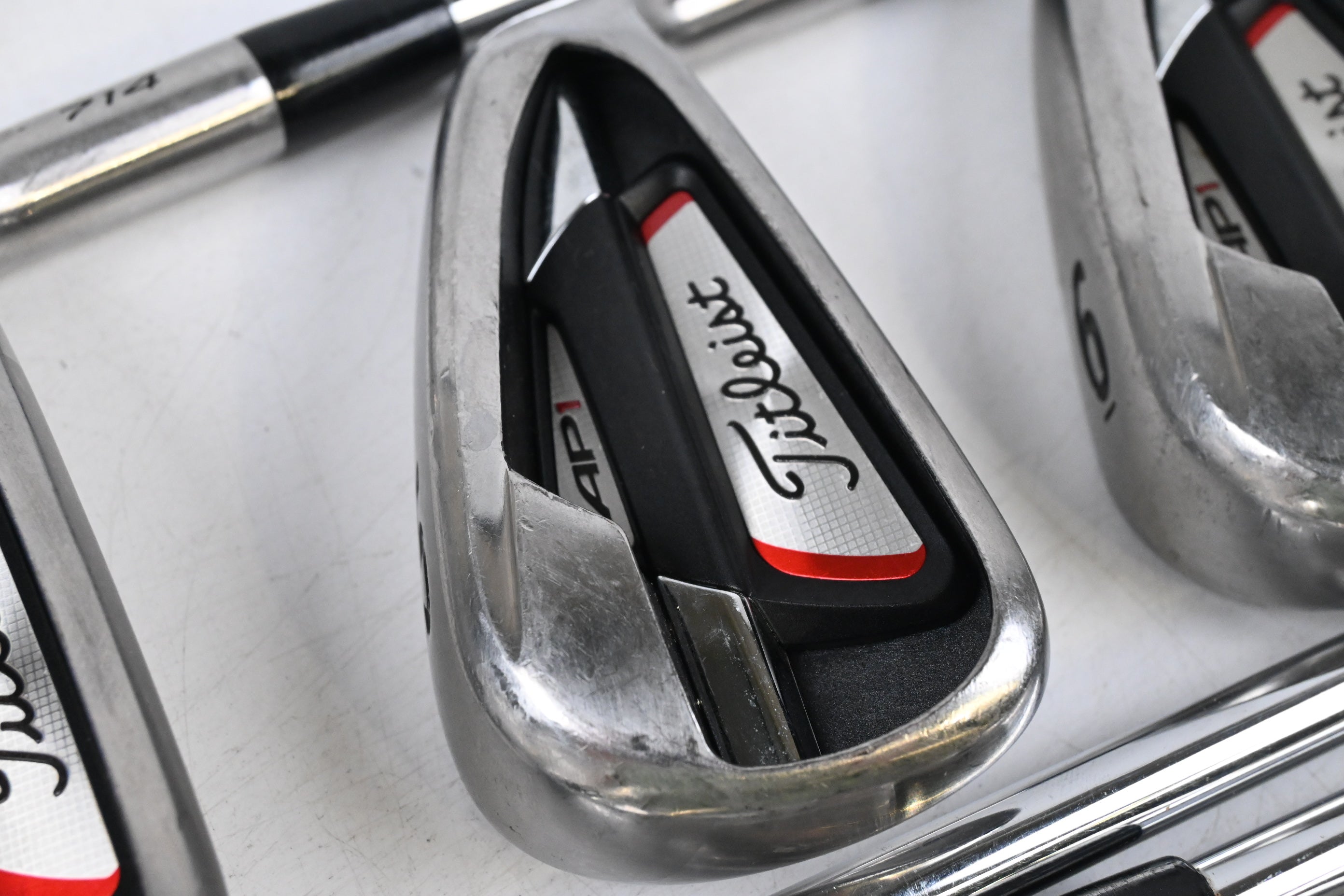 Titleist 714 AP1 Irons / 4-PW / Stiff Flex XP 95 S300 Steel Shafts