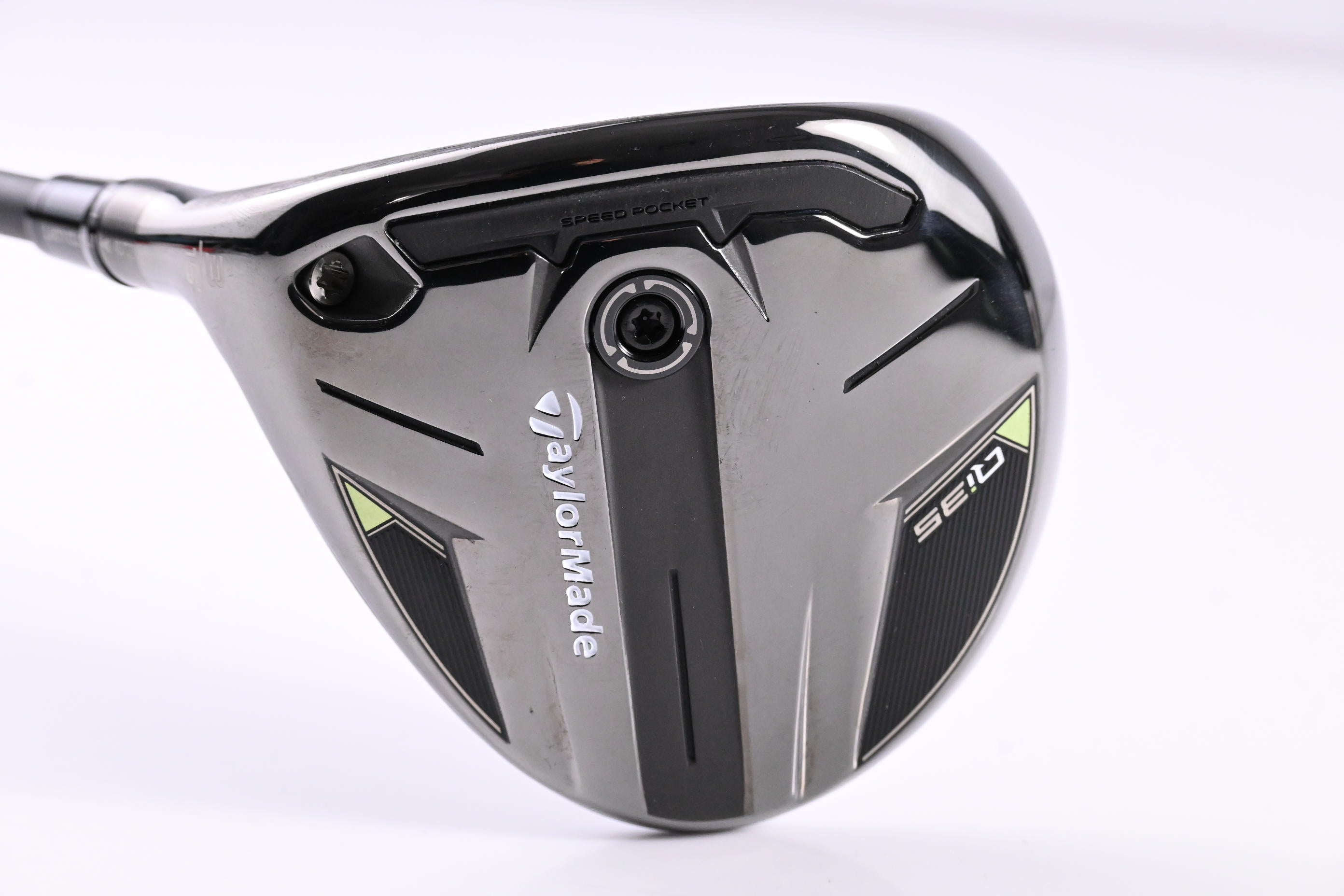 Left Hand Taylormade Qi35 #3 Wood / 15 Degree / Stiff Flex Vanquish 5 Shaft