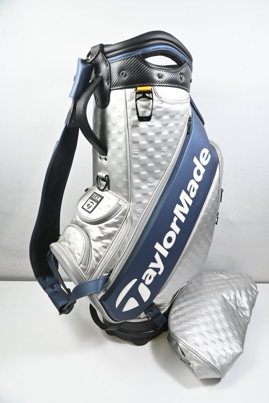Taylormade Qi10 Tour Bag / 6-Way Divider / Navy, Silver