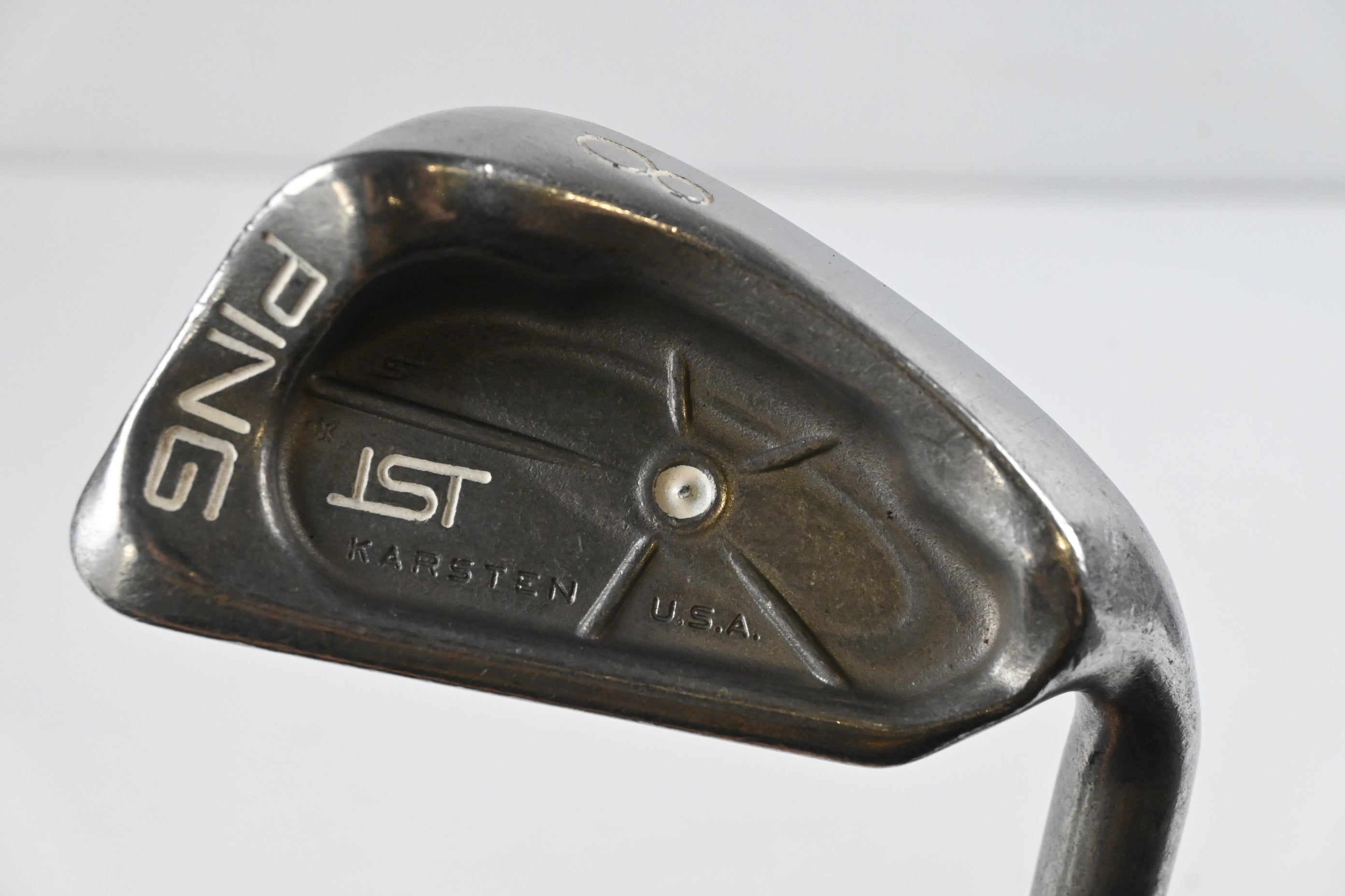 Ping ISI #8 Iron / White Dot / Stiff Flex Ping Cushin Shaft