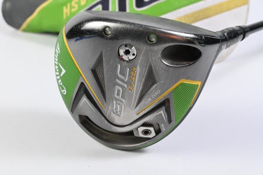 Callaway Epic Flash Driver / 9 Degree / Stiff Flex Kai'li Blue 60 Shaft