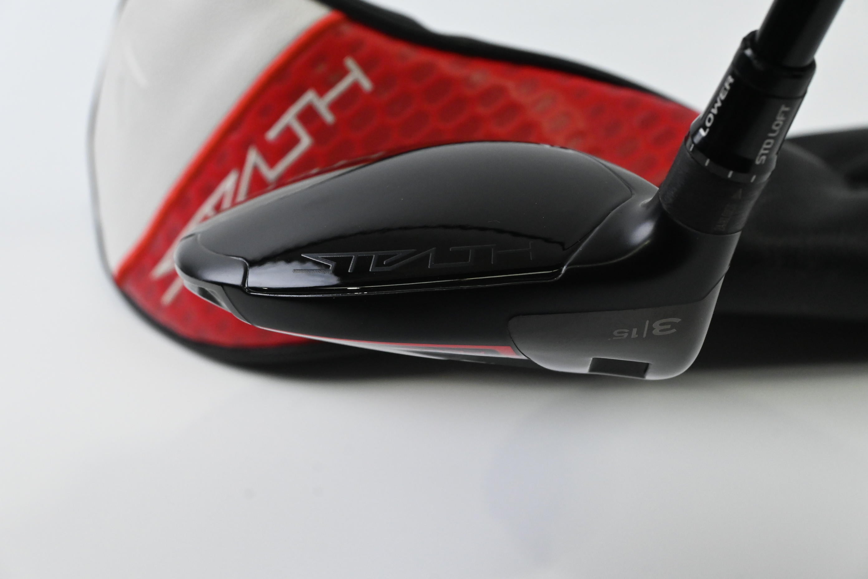 Left Hand Taylormade Stealth 2 Plus #3 Wood / 15 Degree / X-Flex Kai'Li Blue 70