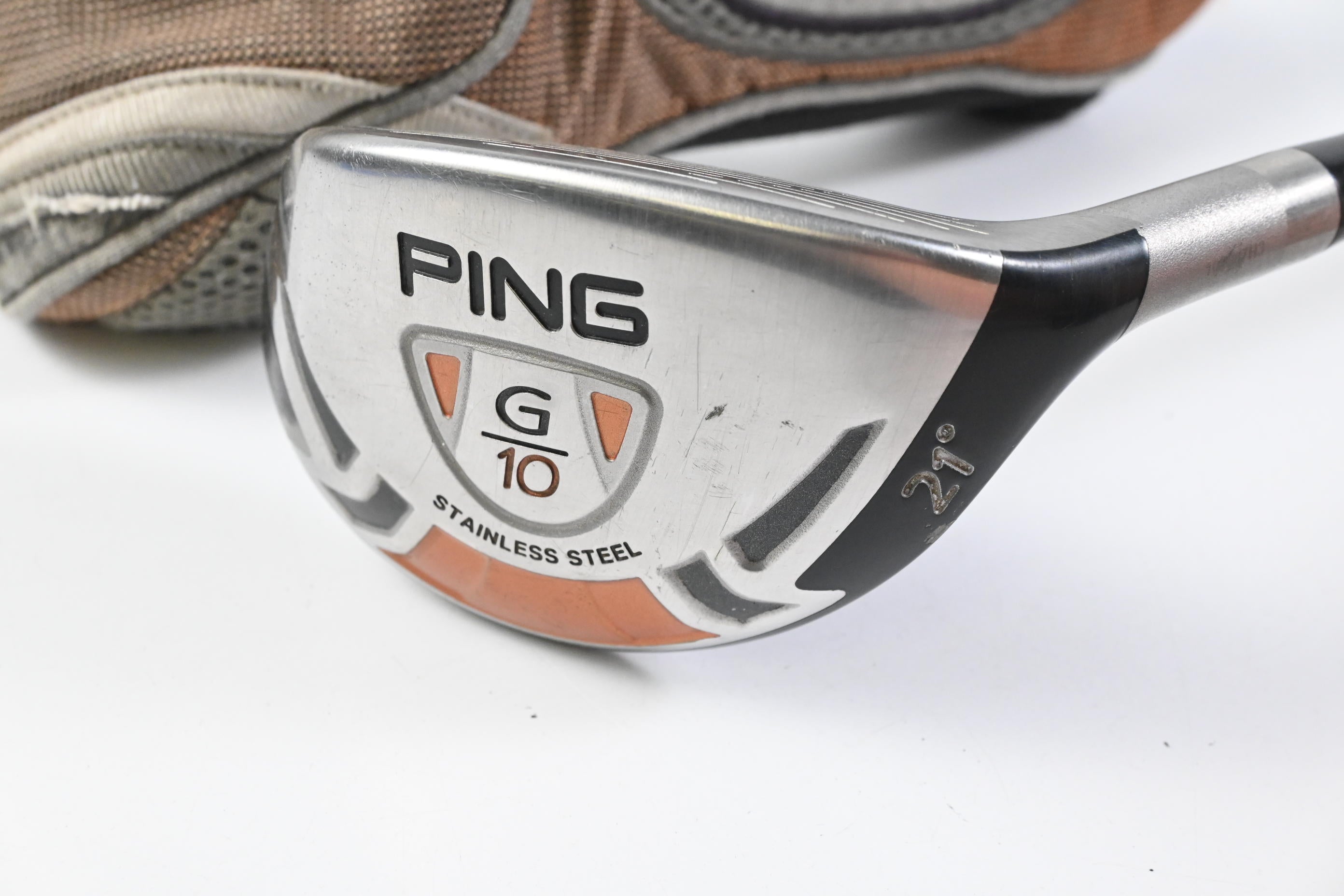 Ping G10 #3 Hybrid / 21 Degree / Regular Flex Ping TFC 129 H Shaft