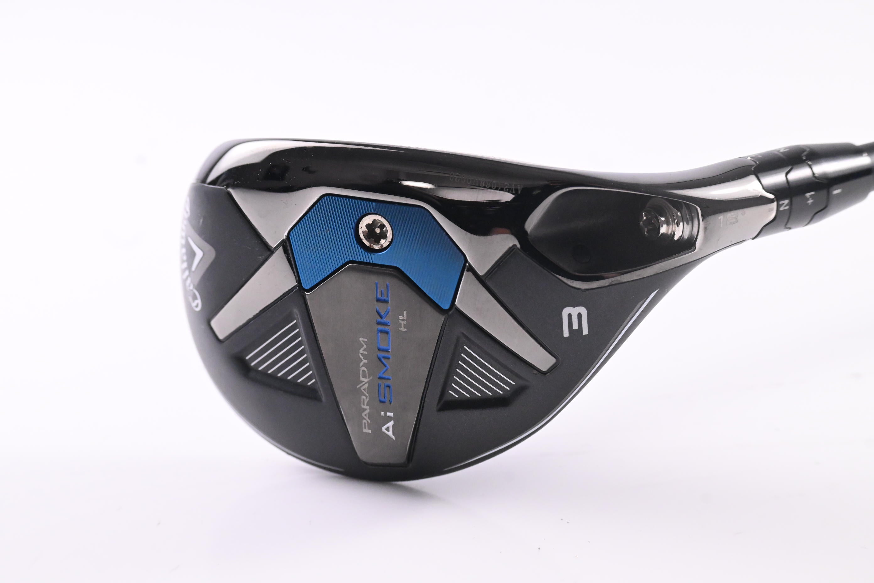 Callaway Paradym Ai Smoke HL #3 Hybrid / 18 Degree / Senior Flex Cypher 2.0 50