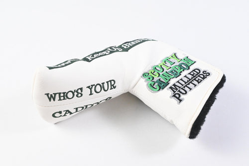 Scotty Cameron Caddie's Creed Putter Cover / Blade / White